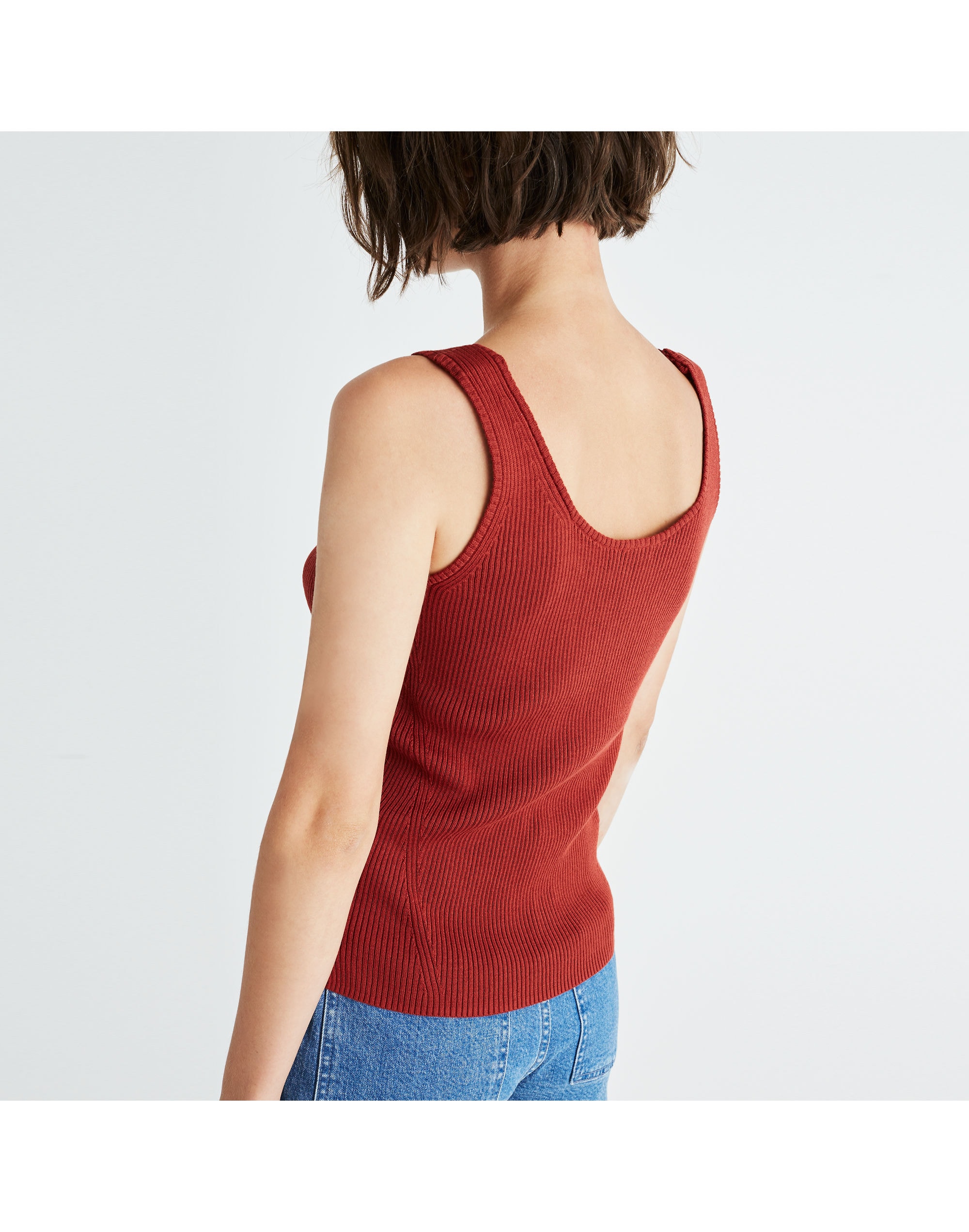 Ribbed Sweater Tank | Madewell