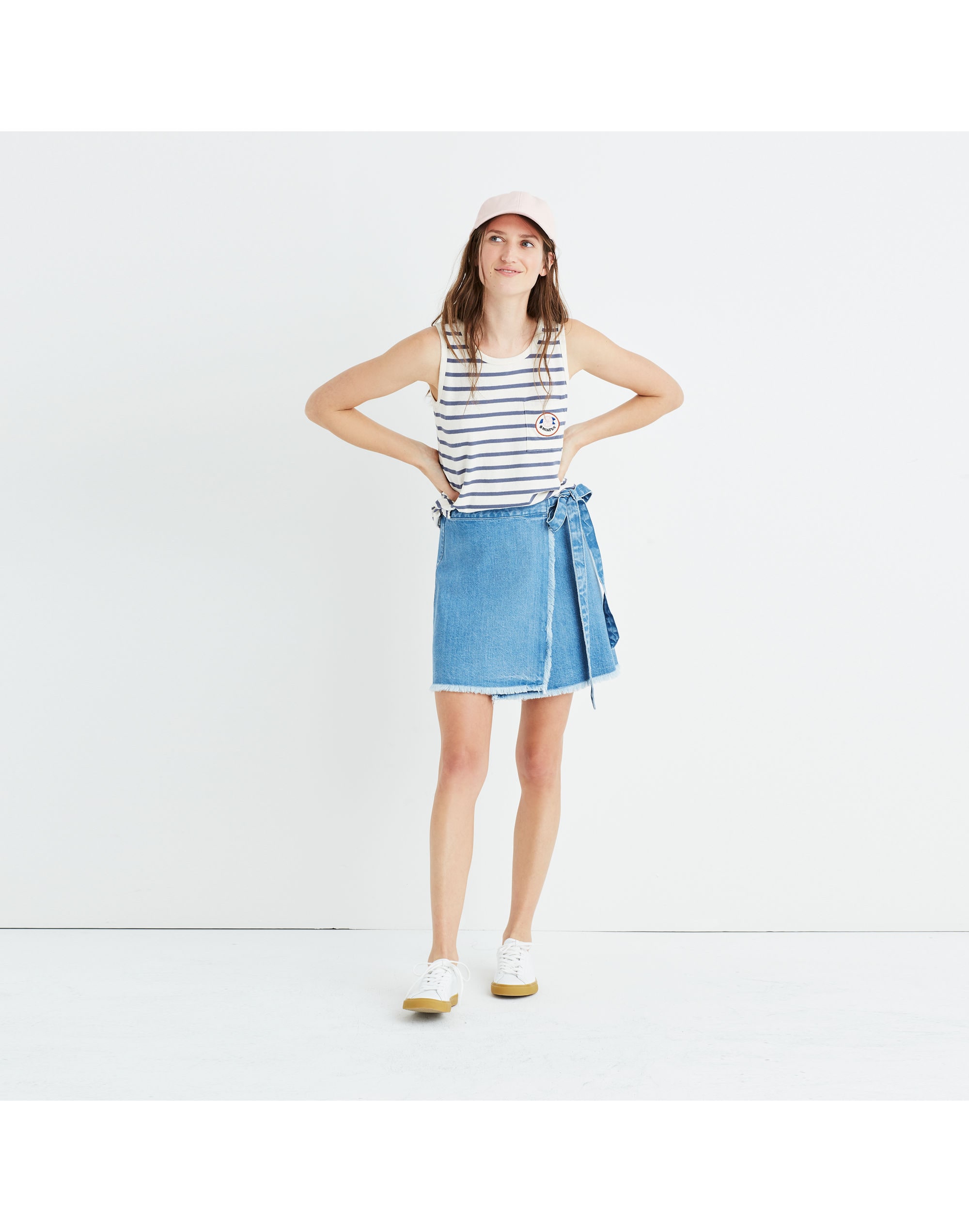 Striped Hiatus Tank Top | Madewell