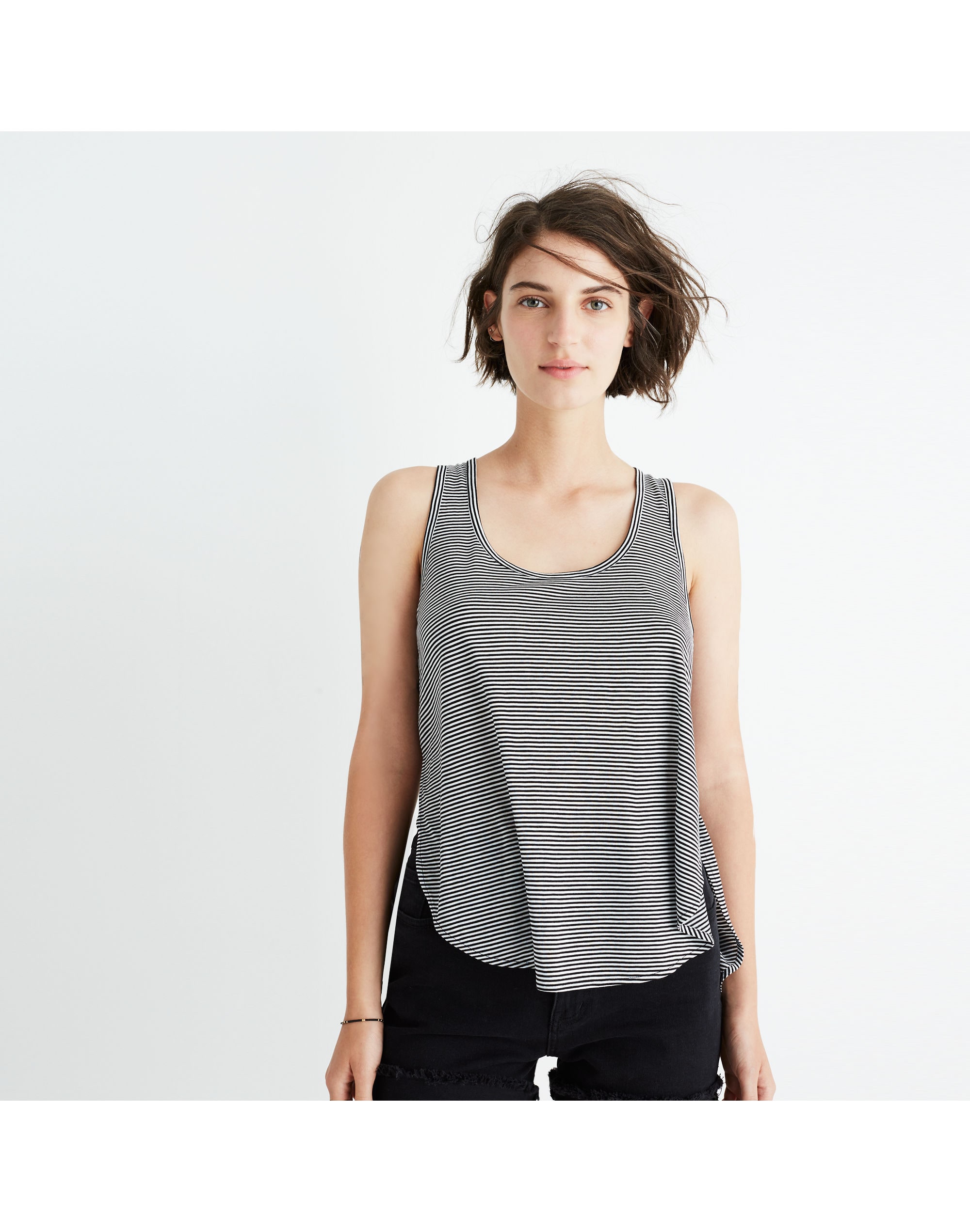 Strum Tank Top in Doran Stripe | Madewell