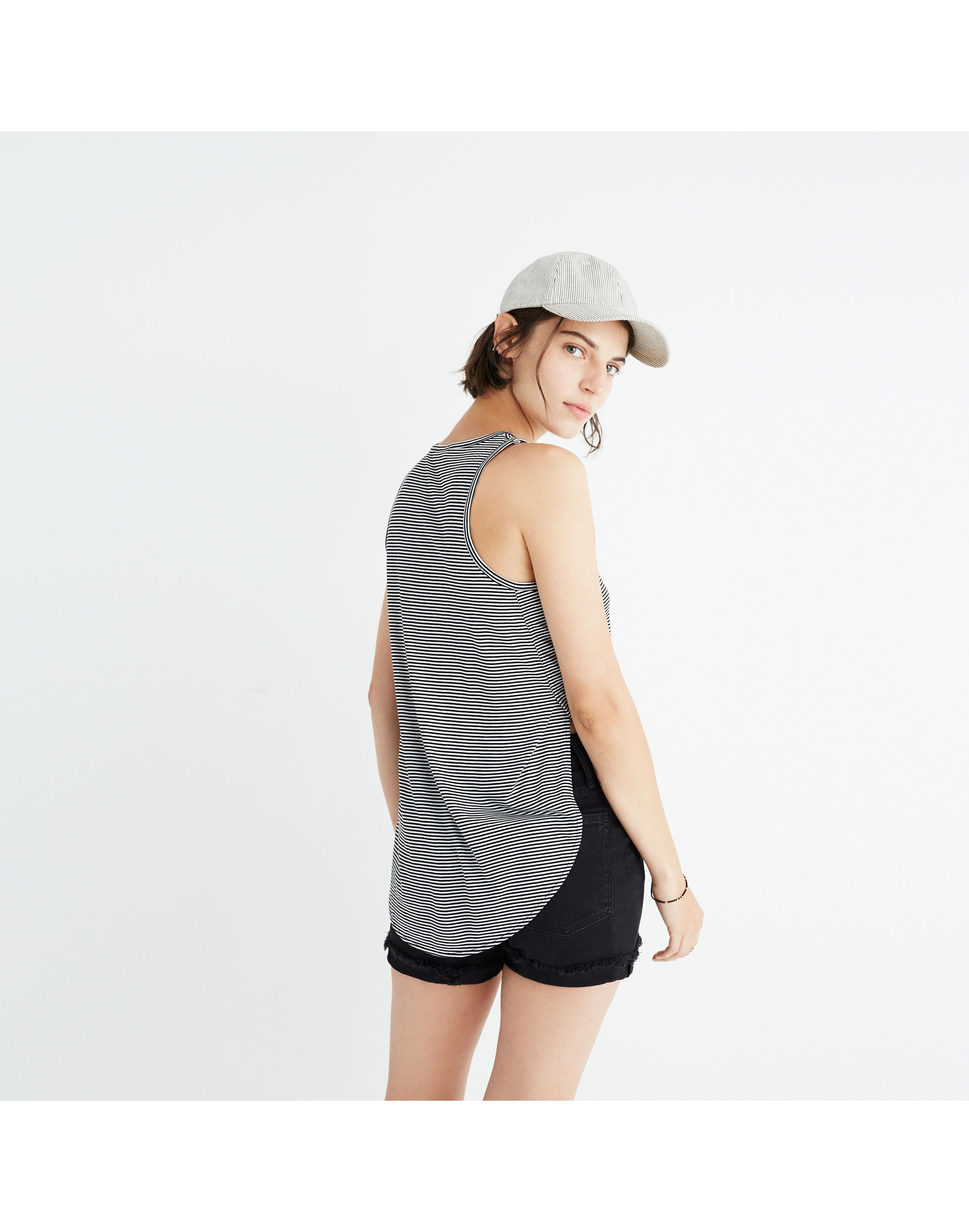 Strum Tank Top in Doran Stripe | Madewell