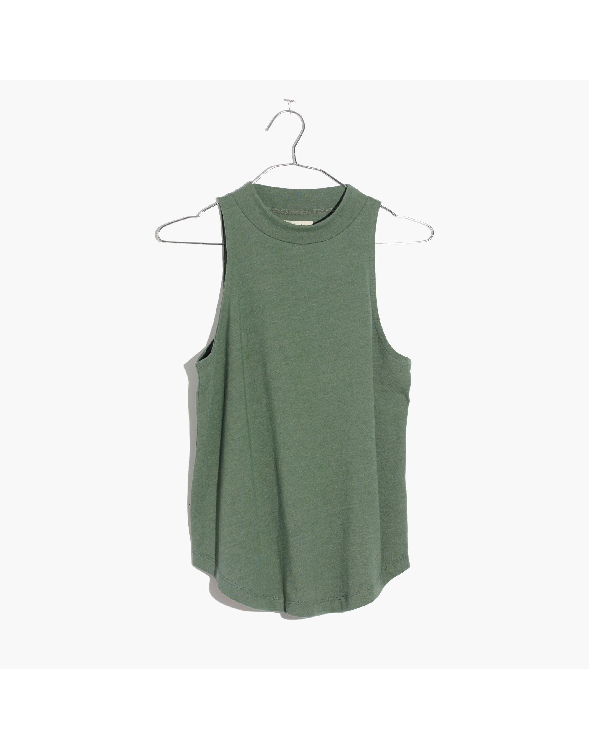 Mockneck Shirttail Tank Top | Madewell