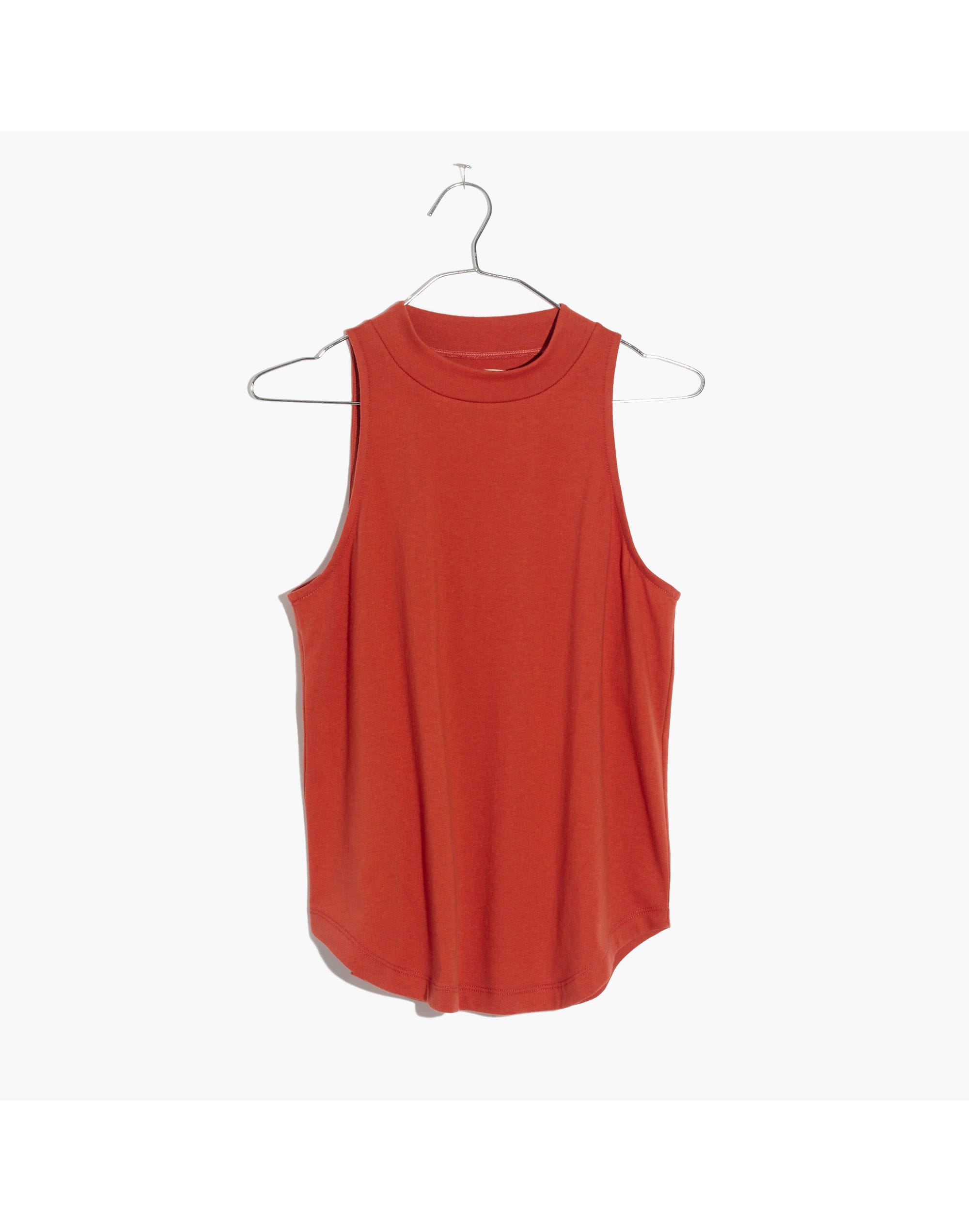 Mockneck Shirttail Tank Top | Madewell