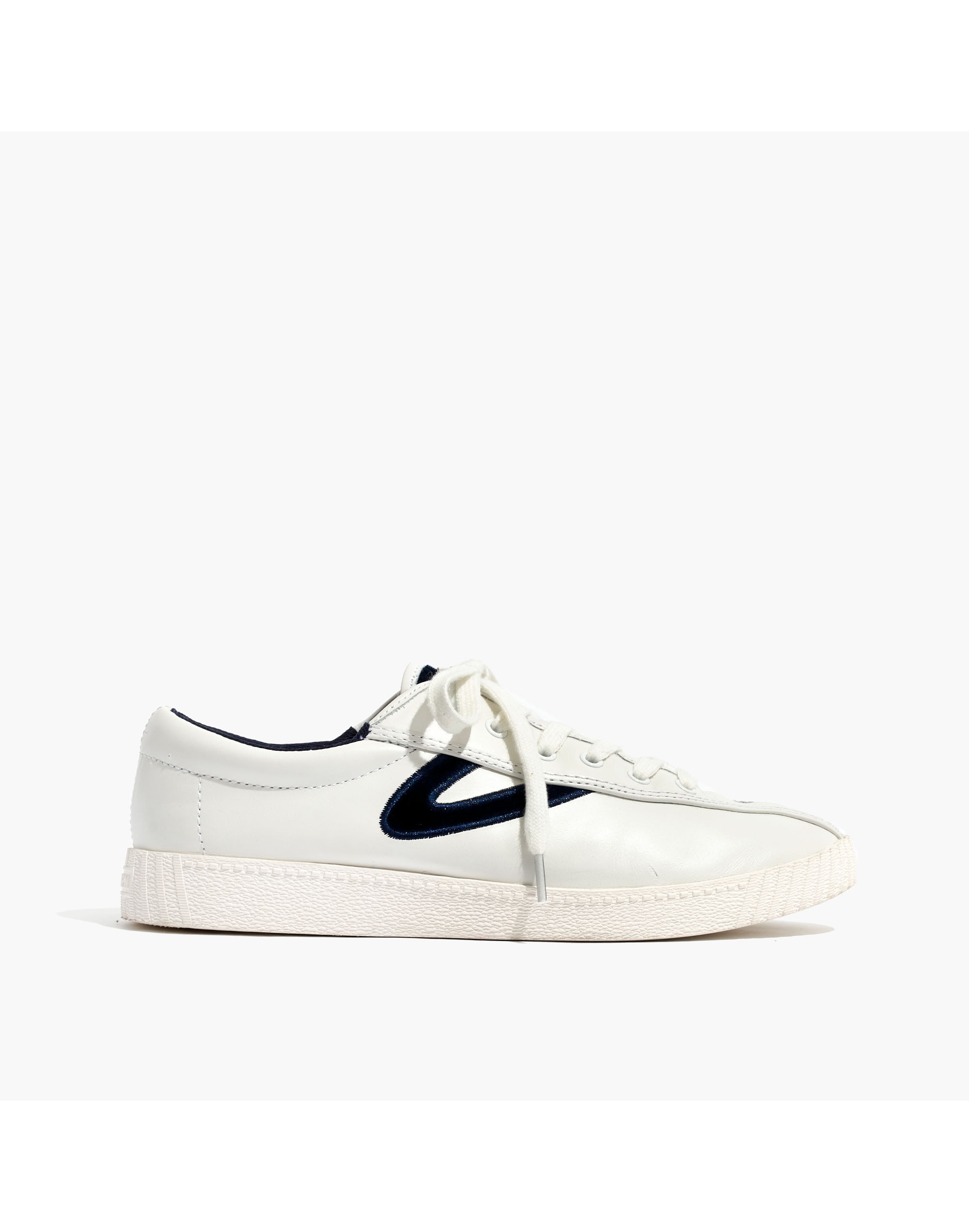 Tretorn® Nylite Plus Sneakers Leather and Velvet | Madewell