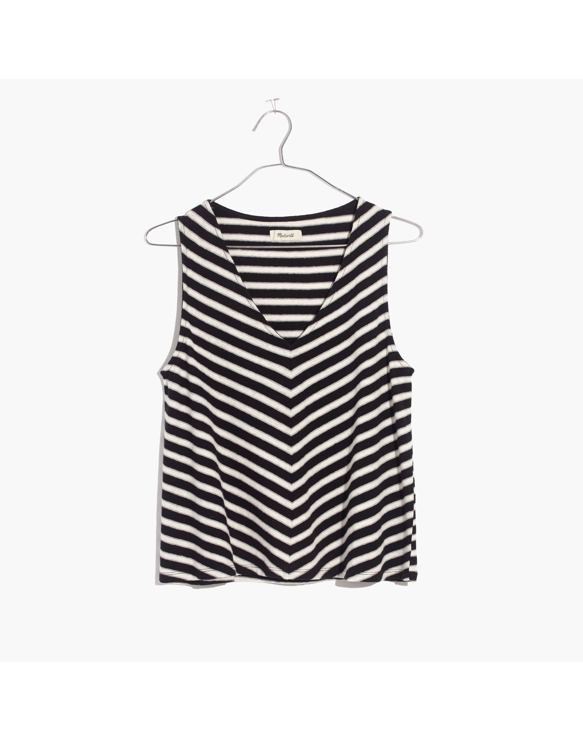 Chevron Stripe Swingy Tank Top | Madewell