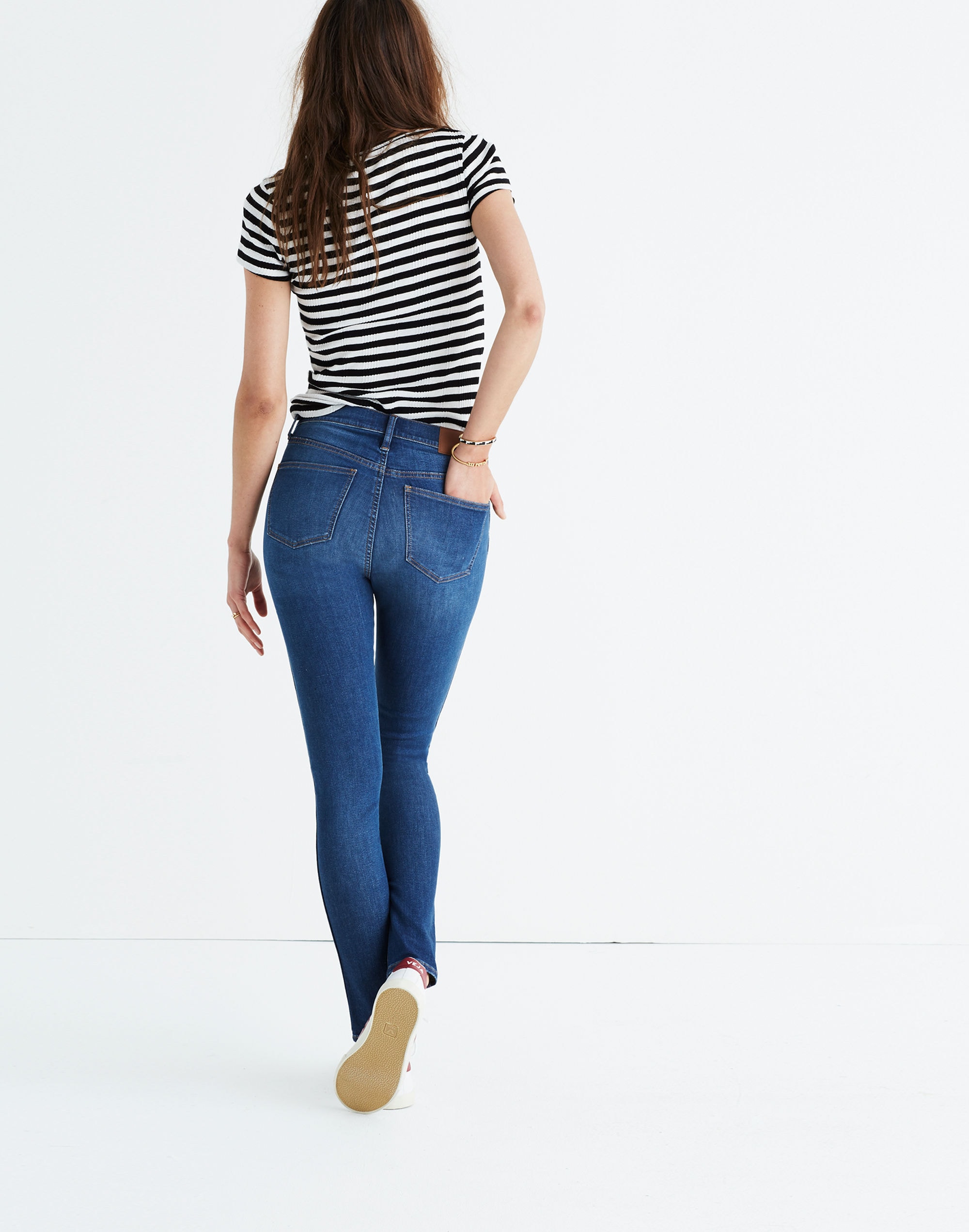 9" Mid-Rise Skinny Jeans in Patty Wash | Madewell