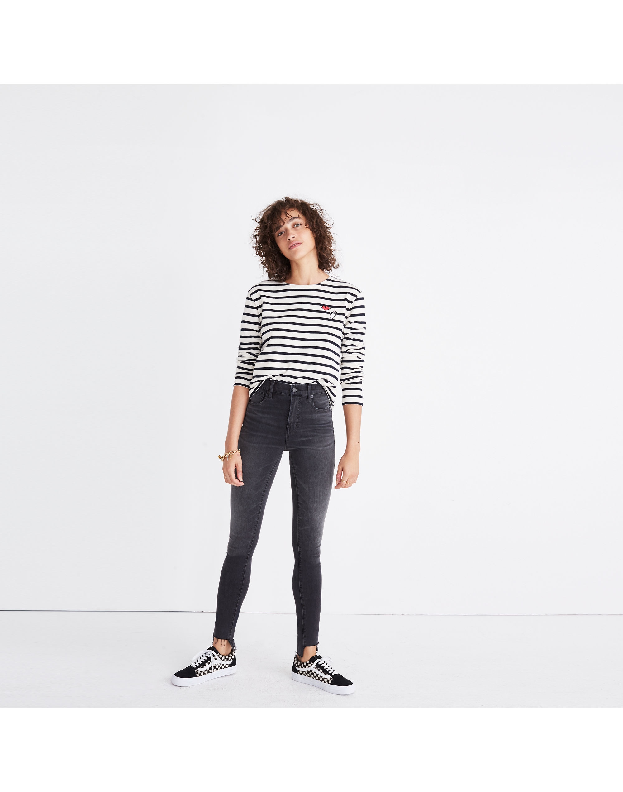 10" High-Rise Skinny Jeans: Step-Hem Edition | Madewell