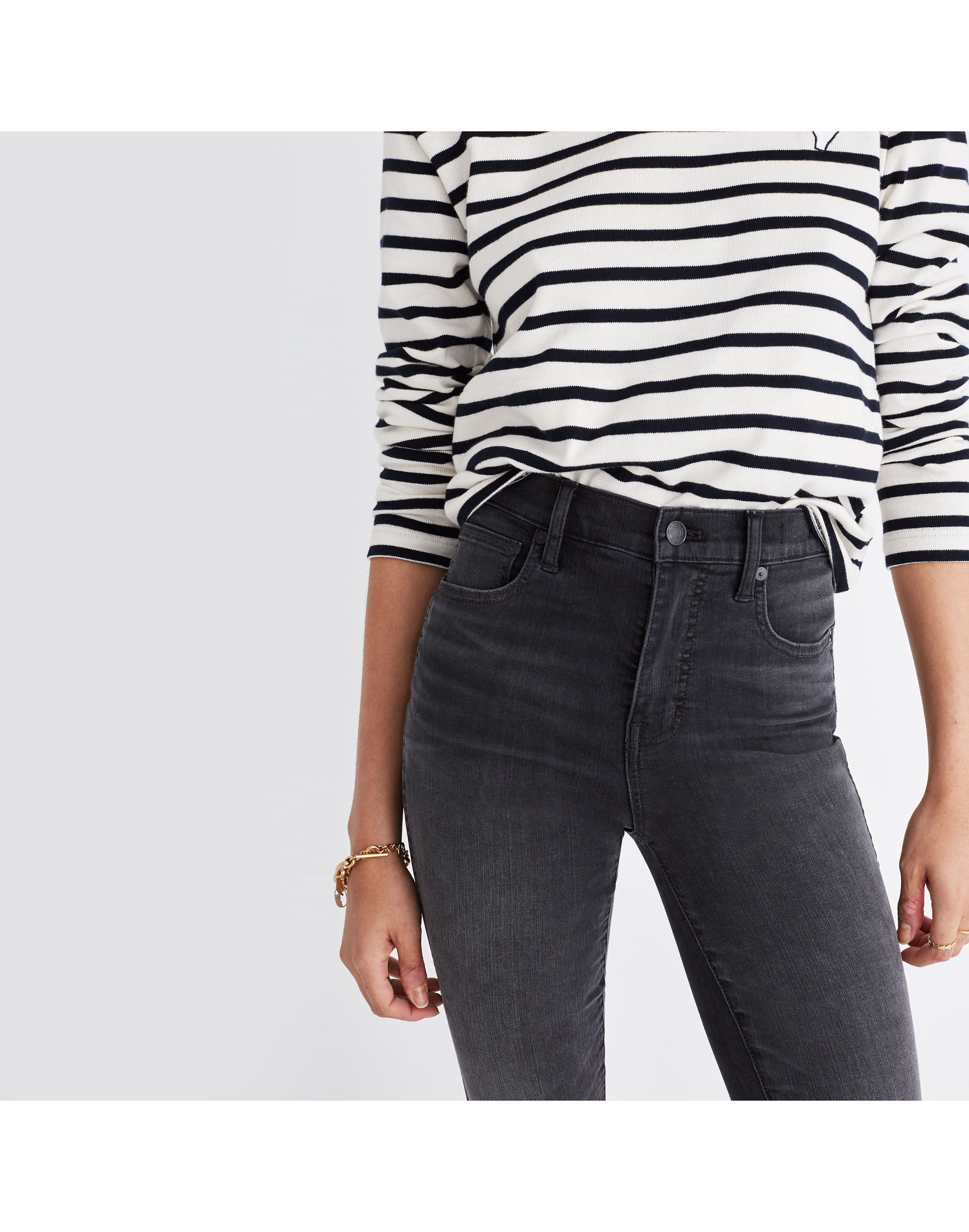 10" High-Rise Skinny Jeans: Step-Hem Edition | Madewell