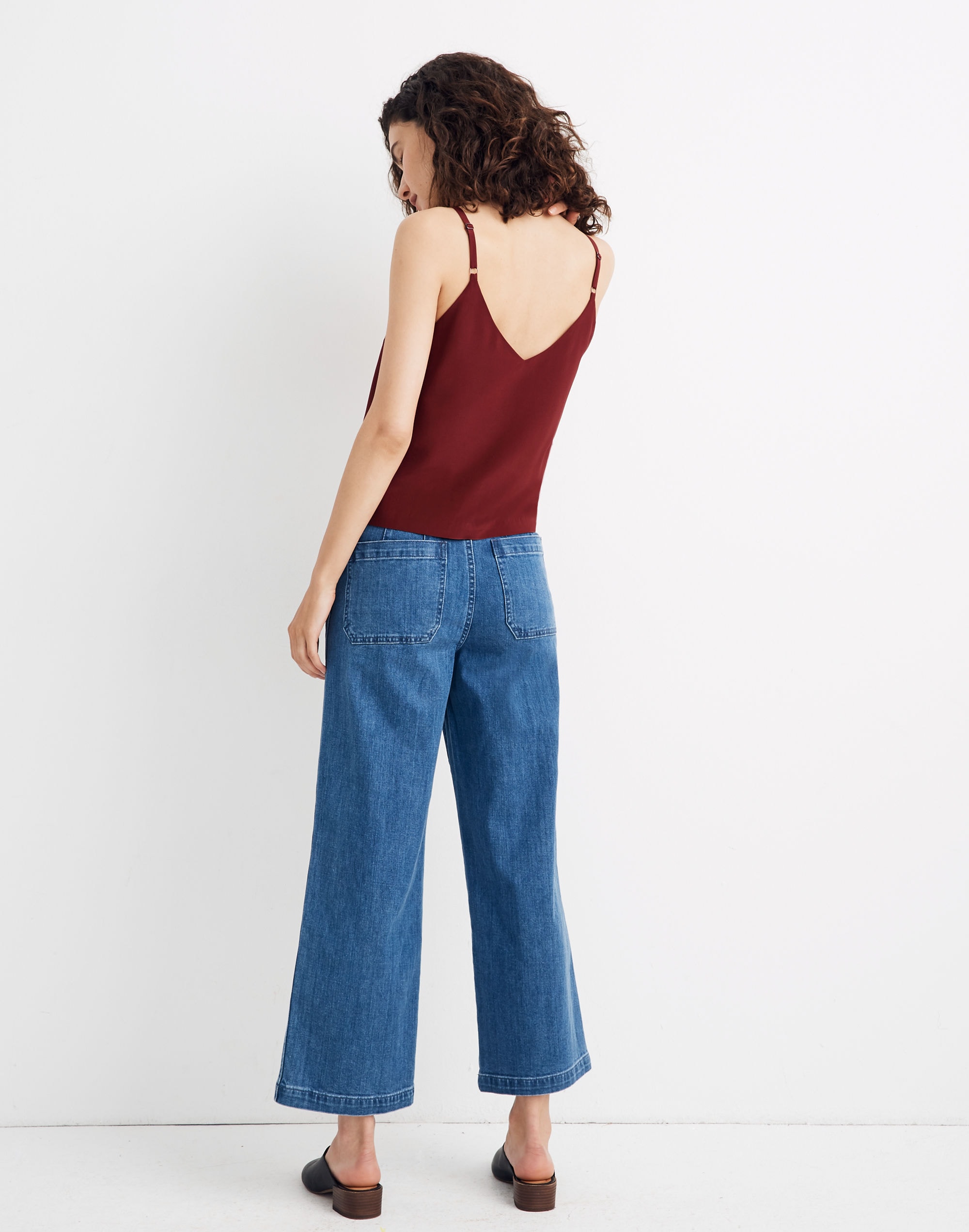 Silk Button-Down Cami | Madewell