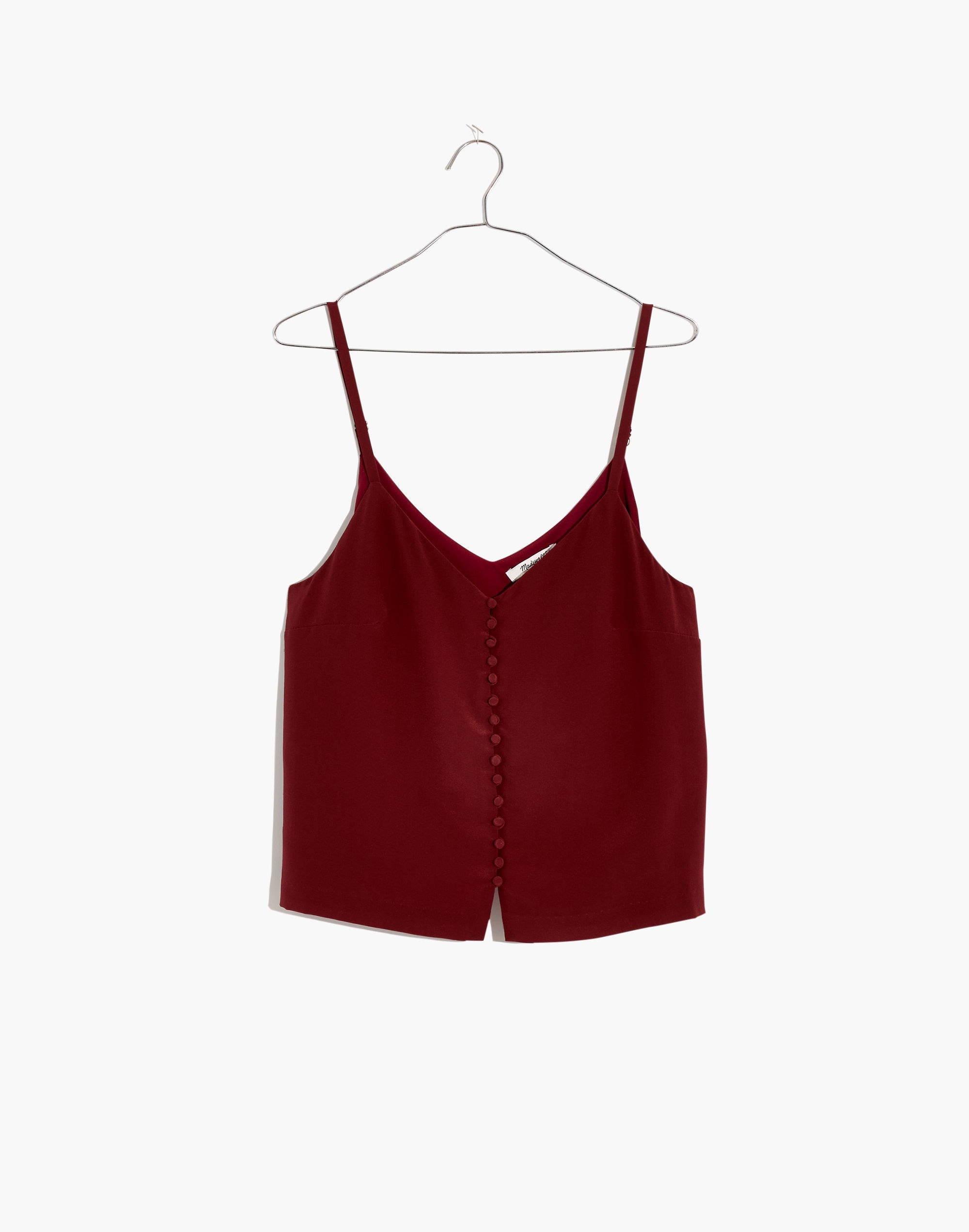 Silk Button-Down Cami | Madewell