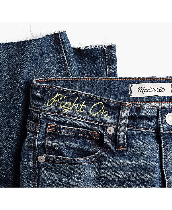 Taller 10" High-Rise Skinny Jeans in Danny Wash: TENCEL&trade; Denim Edition
