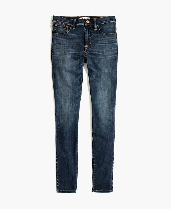 Taller 10" High-Rise Skinny Jeans in Danny Wash: TENCEL&trade; Denim Edition