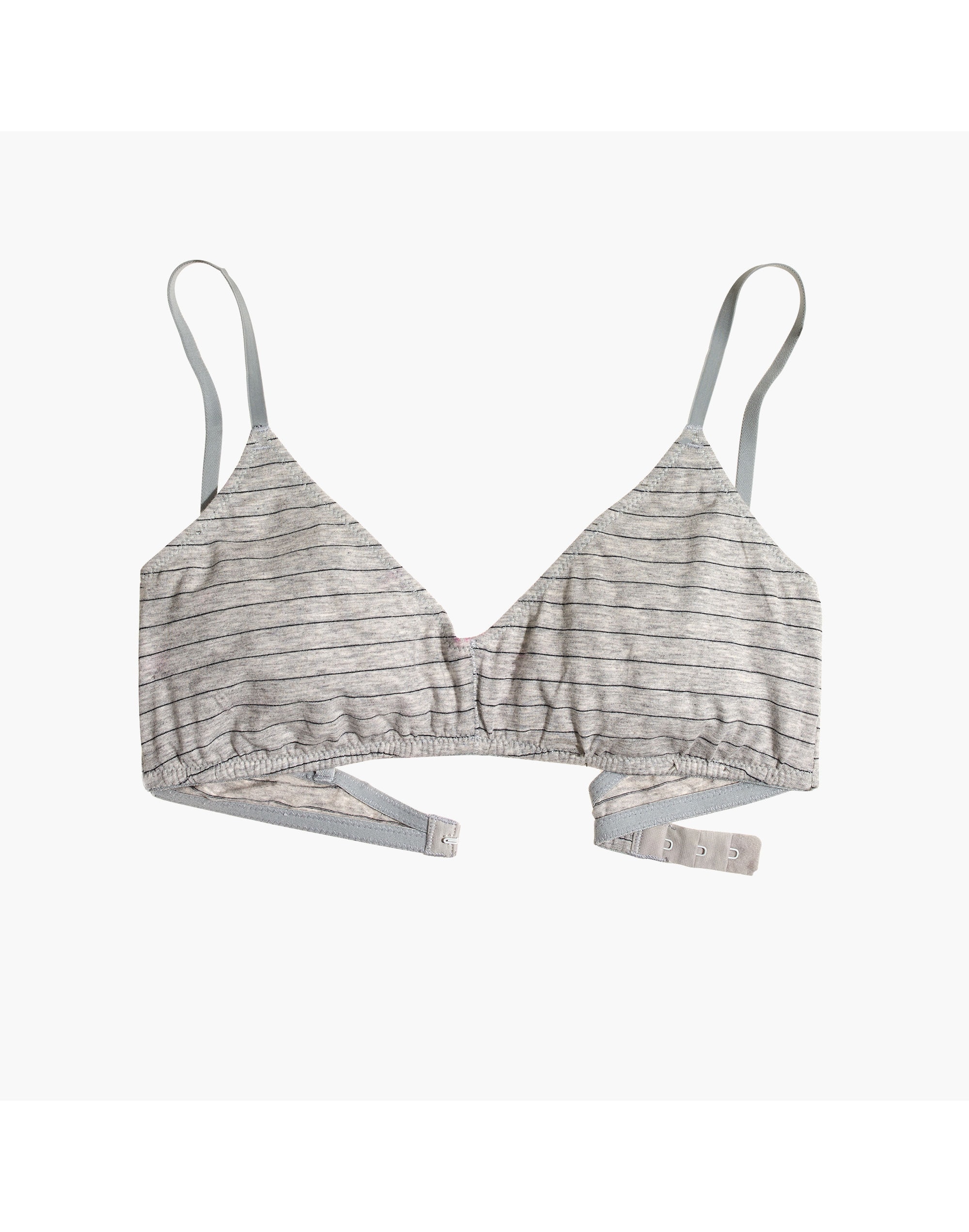 Cotton-Modal® Mila Padded Bralette in Stripe | Madewell