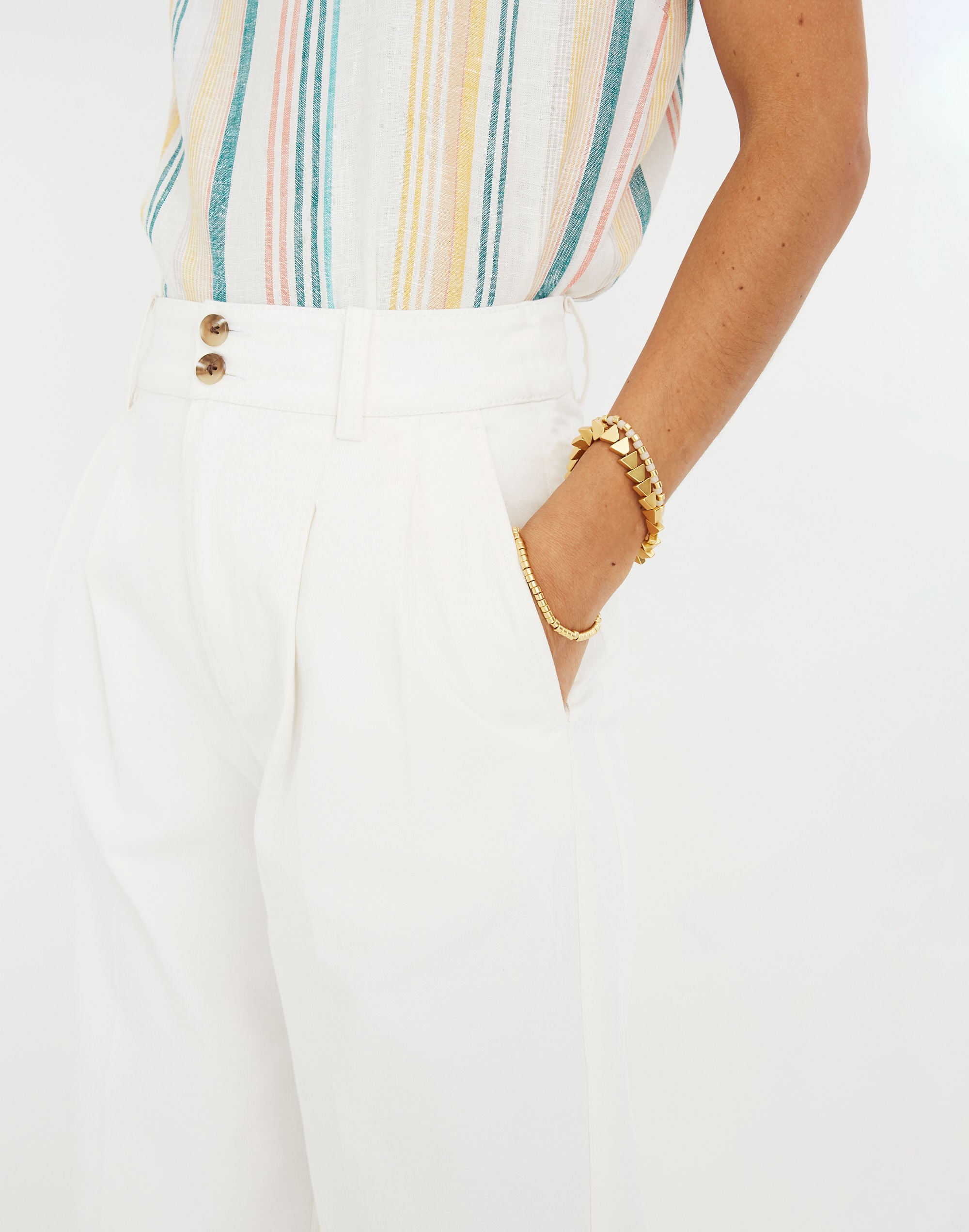 Pleated Wide-Leg Pants | Madewell