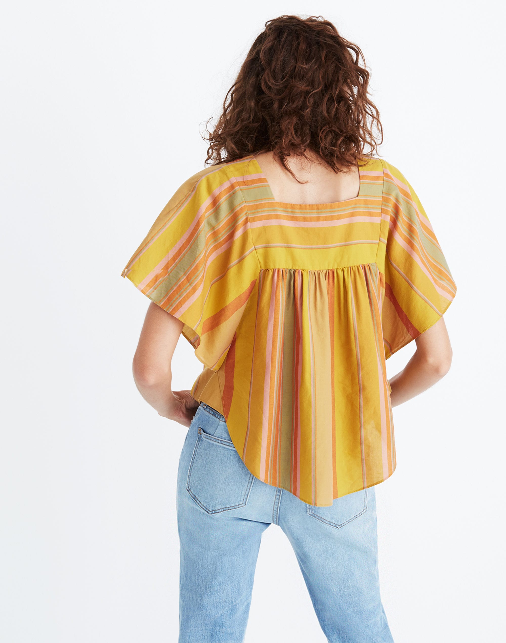 Striped Butterfly Top | Madewell