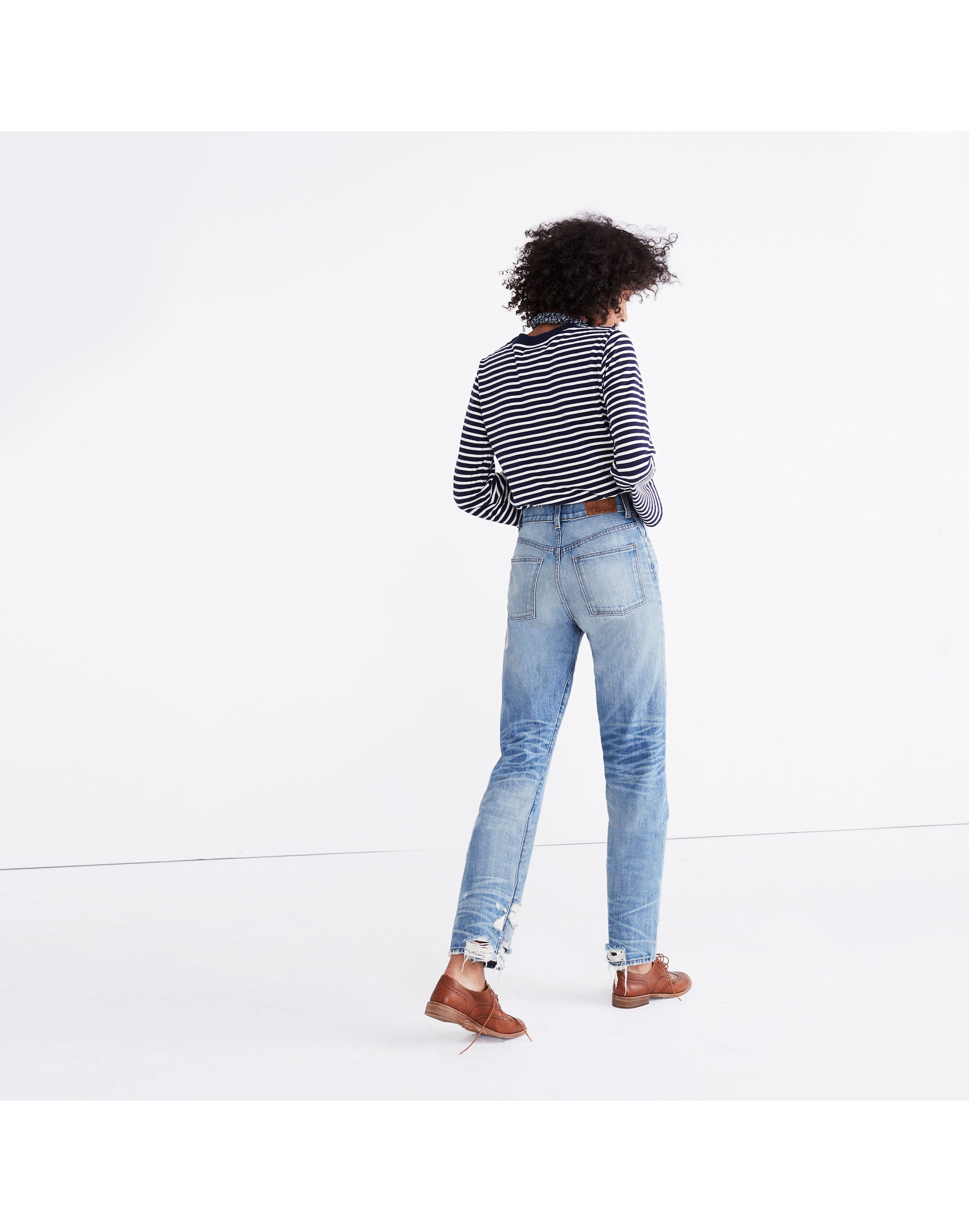 Rivet & Thread High-Rise Slim Boyjeans | Madewell