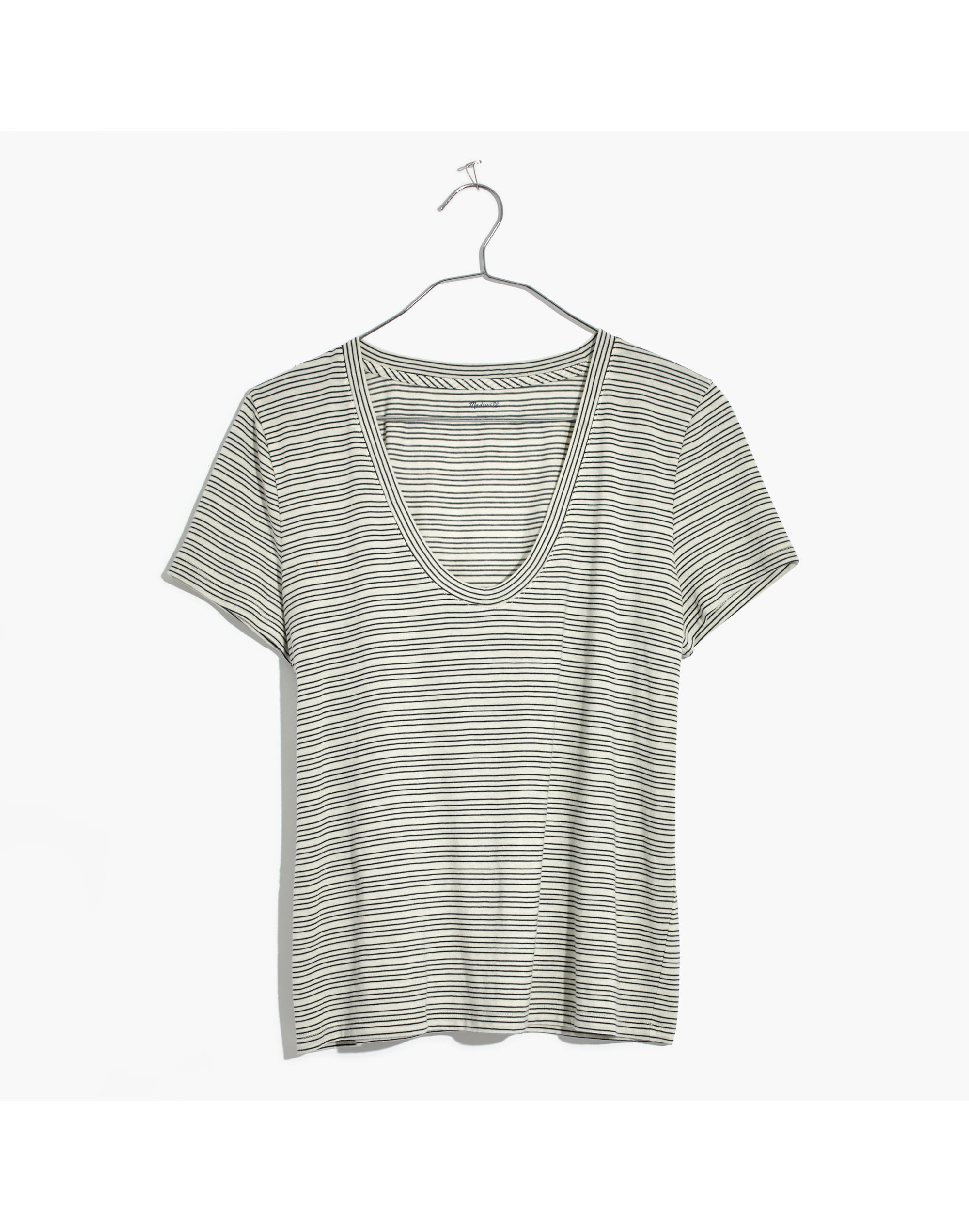 Alto Scoop Tee in Jonze Stripe | Madewell