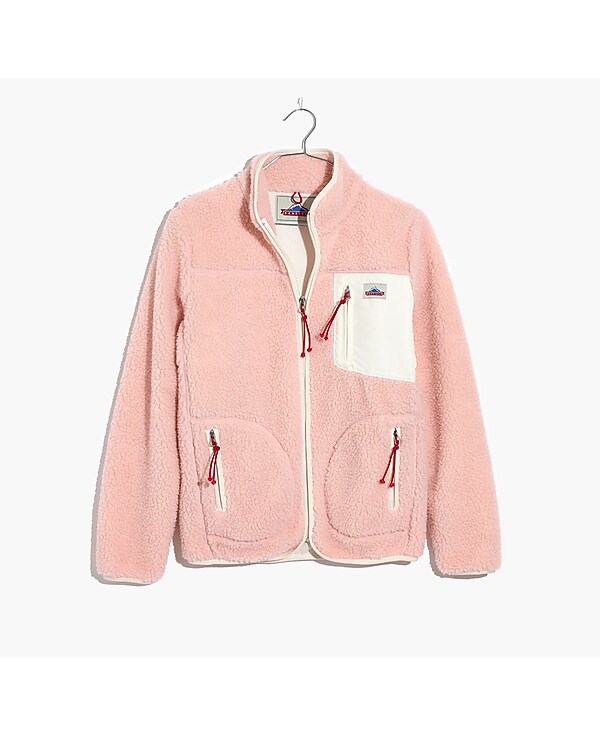 Madewell x Penfield&reg; Lucan Pink Fleece Jacket