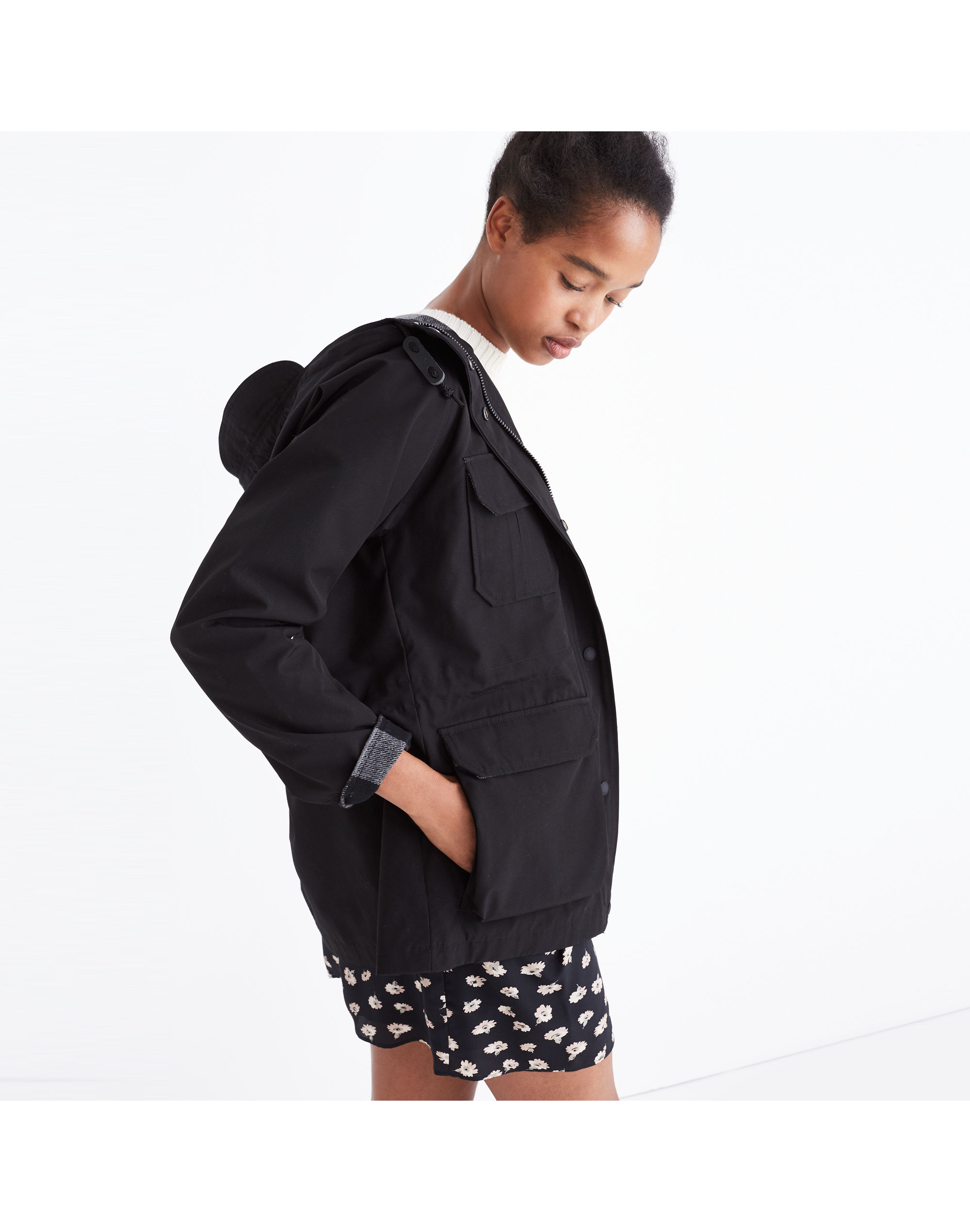 Madewell x Penfield® Kasson Jacket in True Black | Madewell