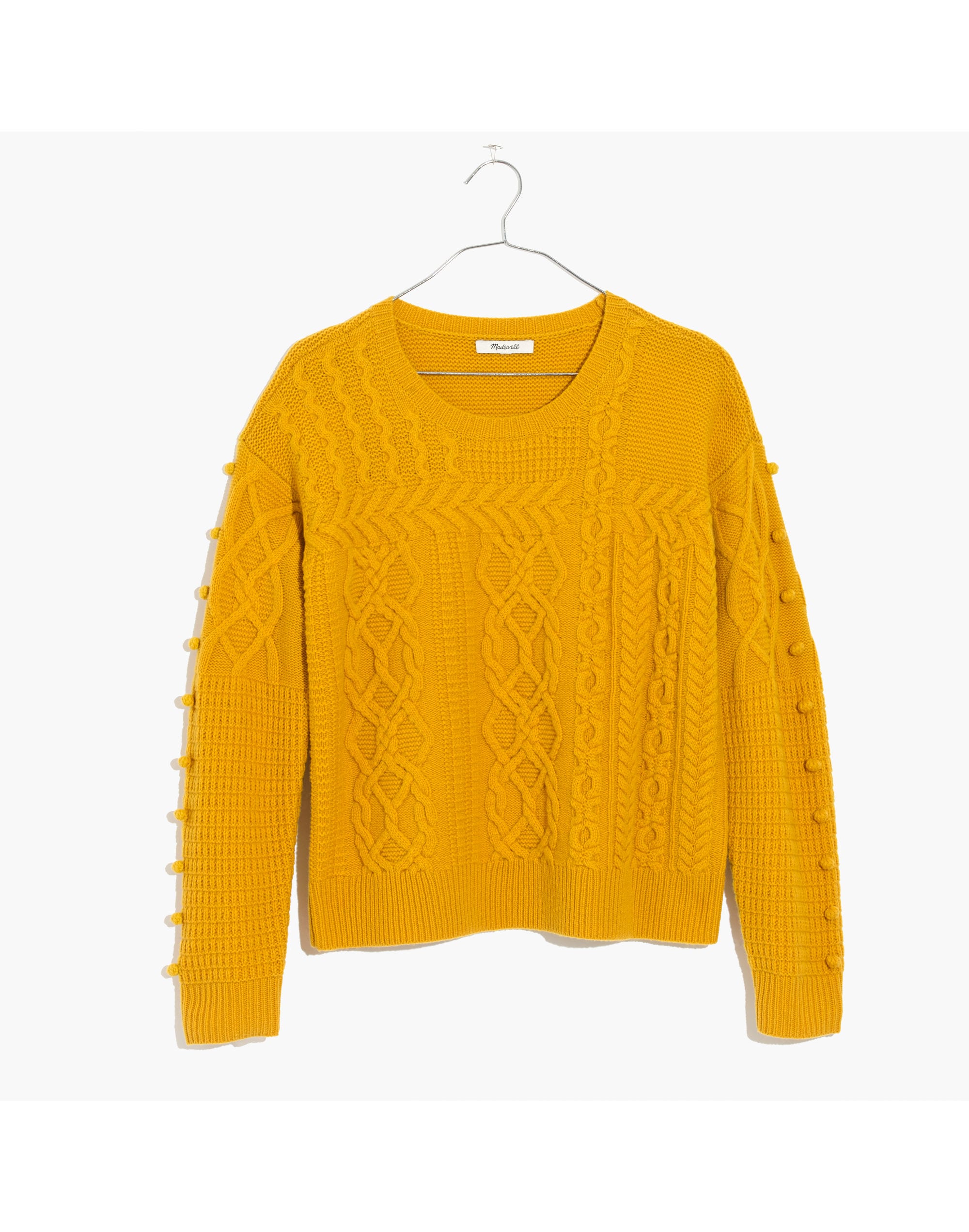 Open-Side Bobble Pullover Sweater | Madewell