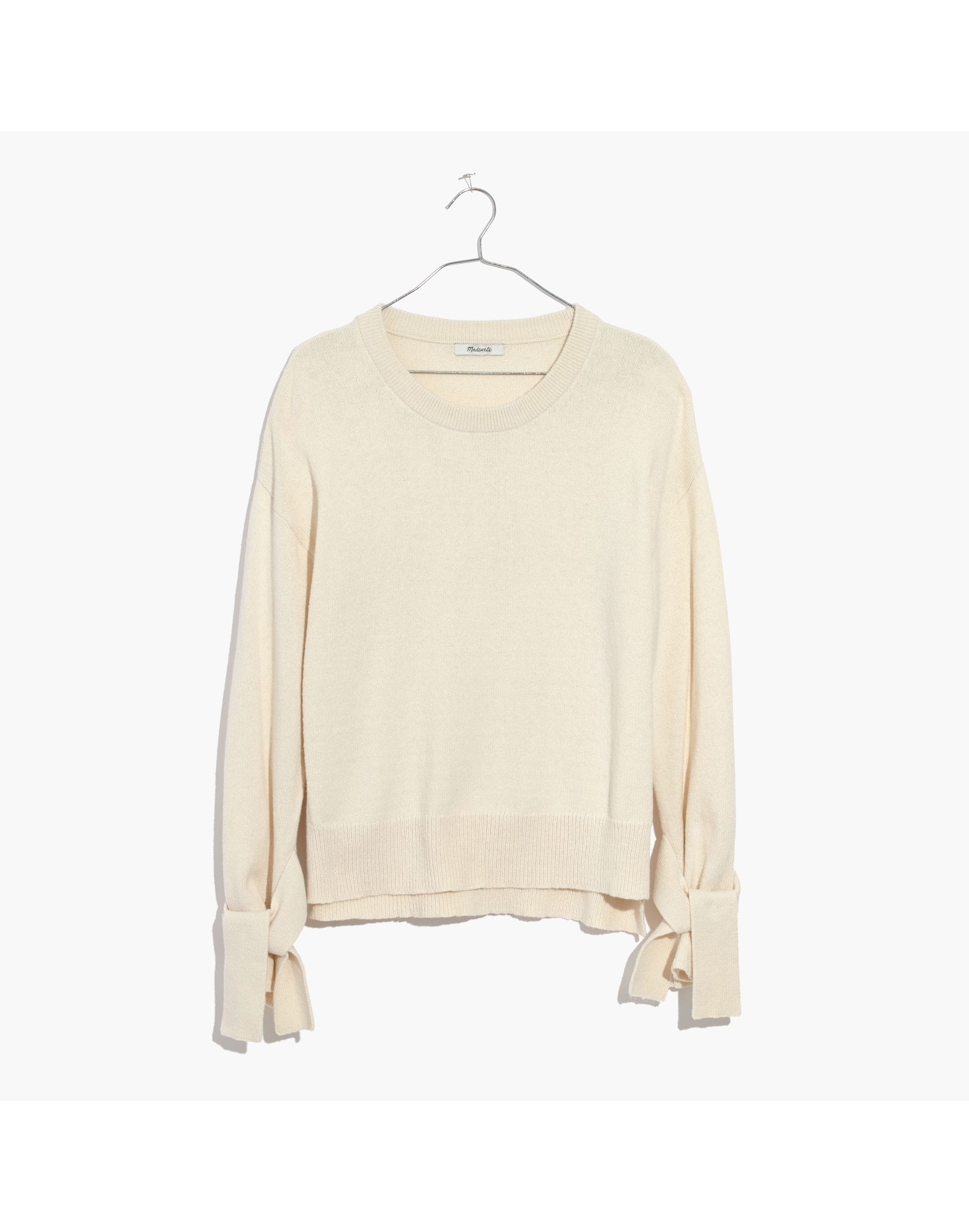 Tie-Cuff Pullover Sweater | Madewell