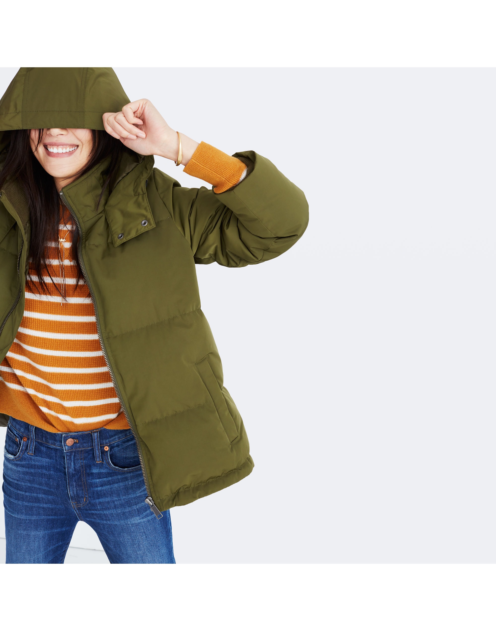 Quilted Down Puffer Parka | Madewell