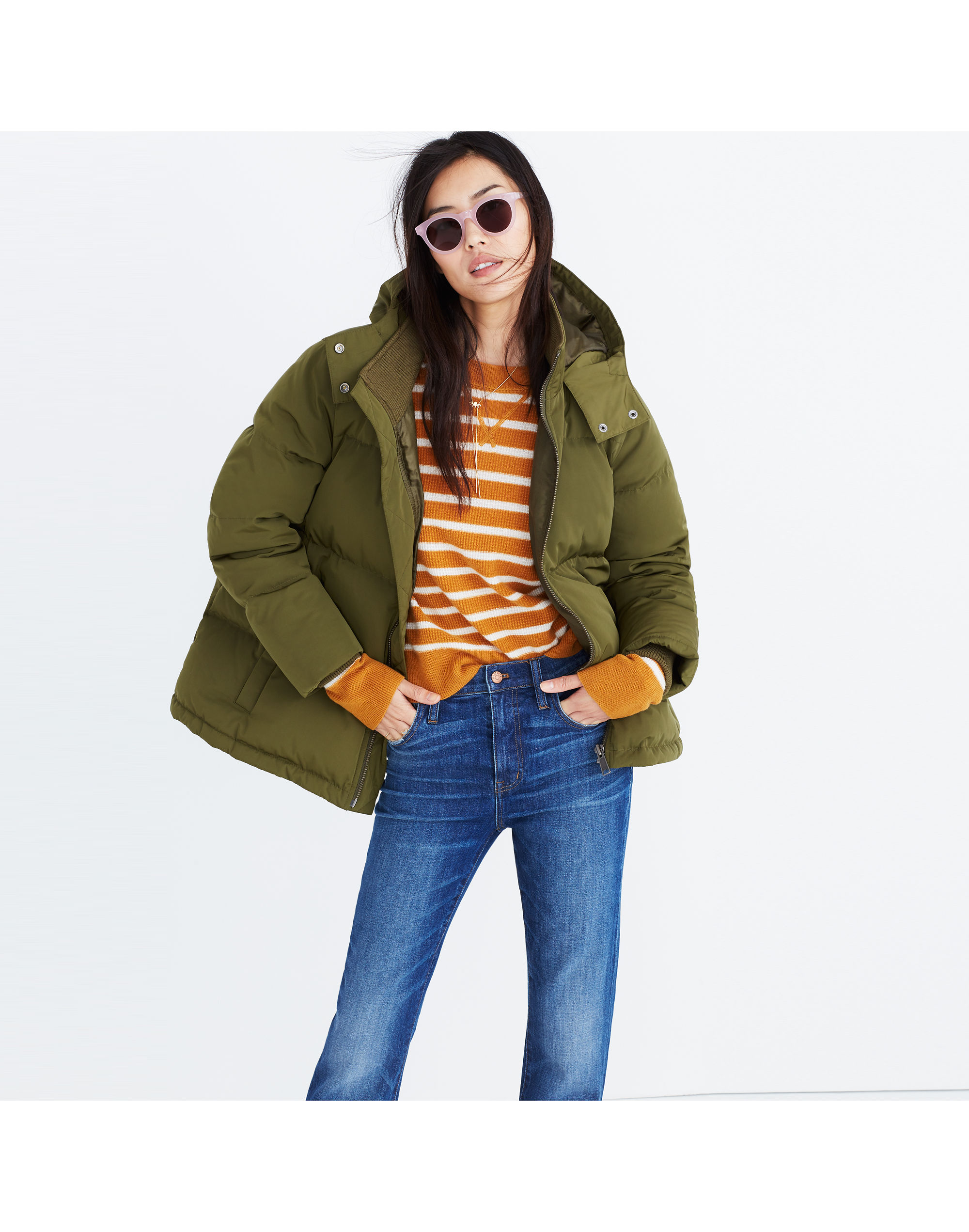 Quilted Down Puffer Parka | Madewell