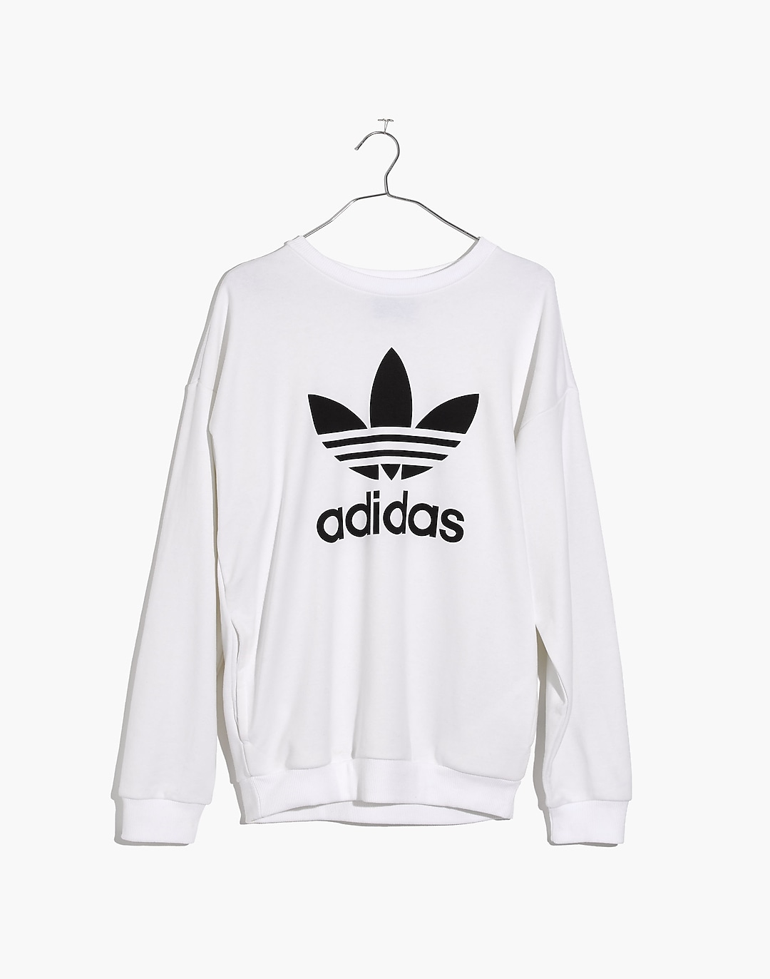 opfindelse Ansættelse heroin Adidas® Originals Trefoil Crewneck Sweatshirt in White