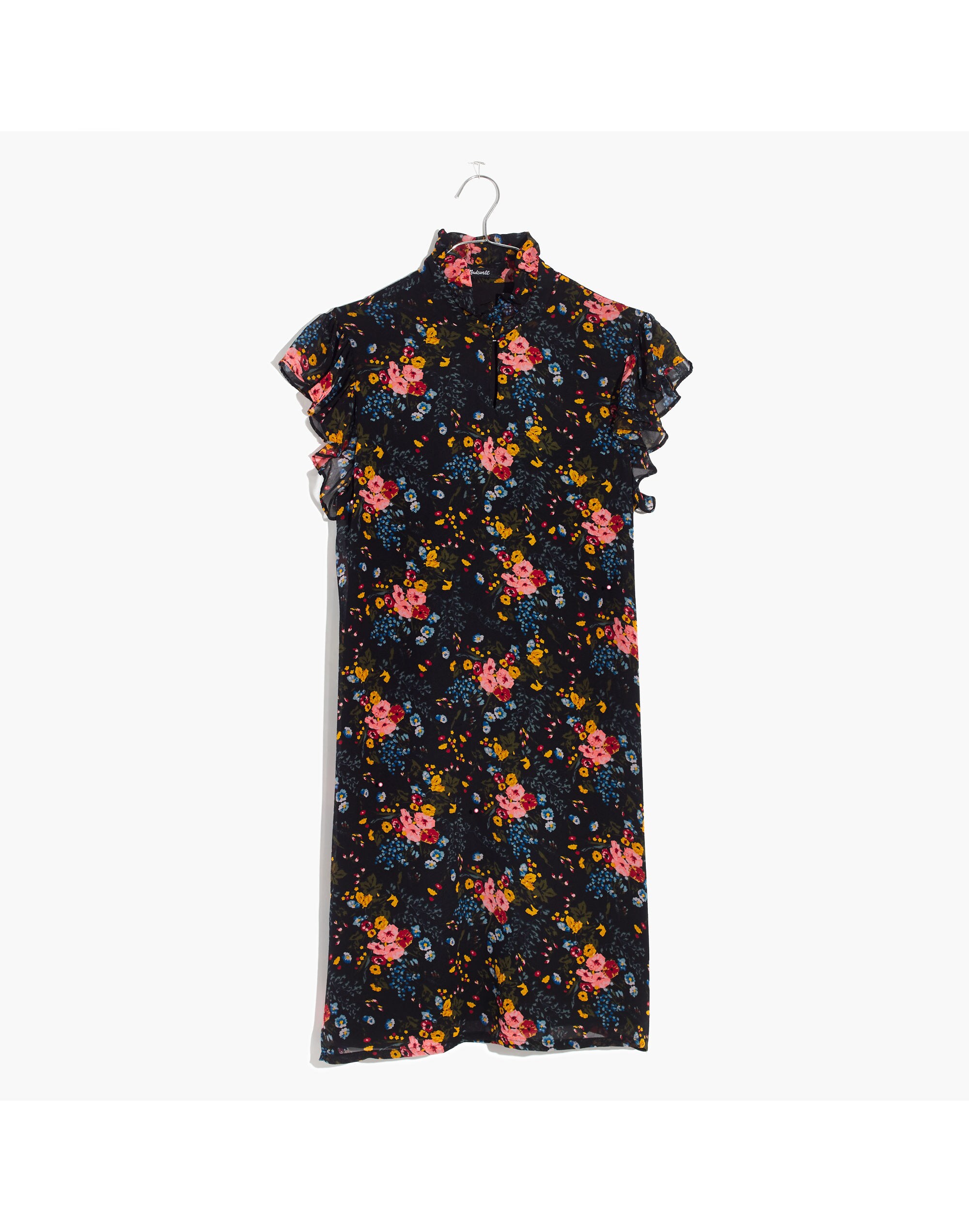 Madewell x No.6 Silk Beacon Dress in Garden Bouquet | Madewell