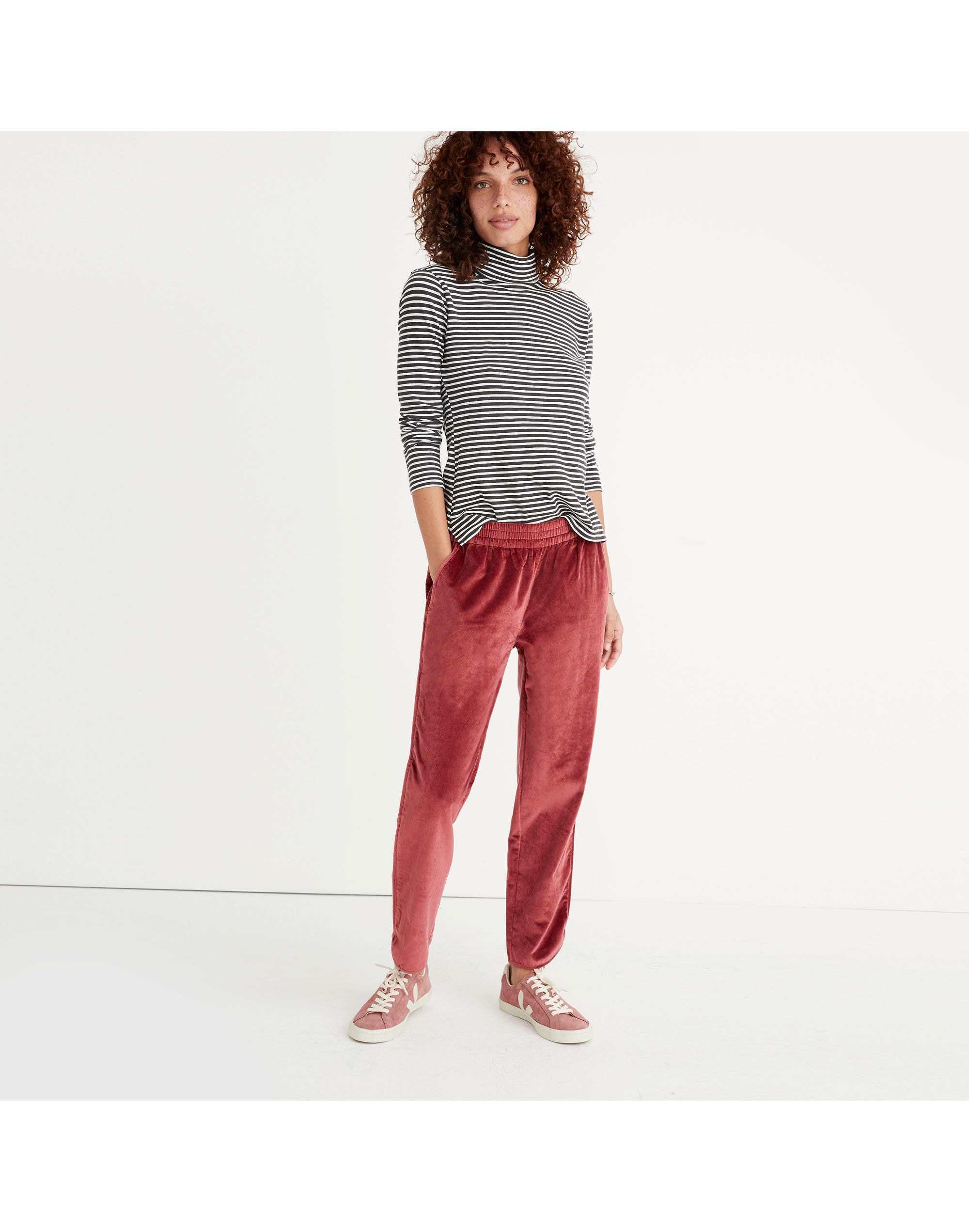 Track Trousers Velvet | Madewell