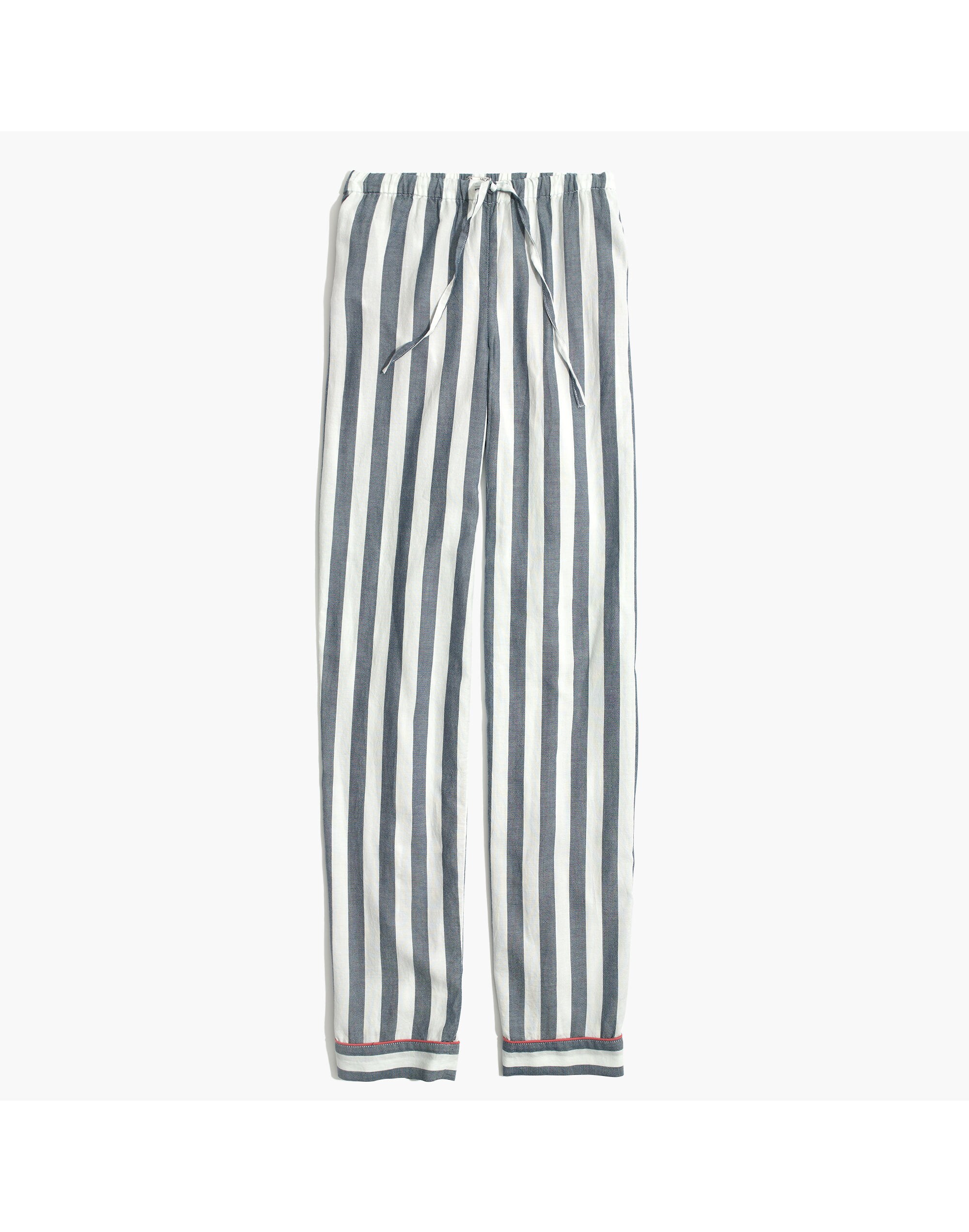 Bedtime Pajama Pants in Oxford Stripe | Madewell