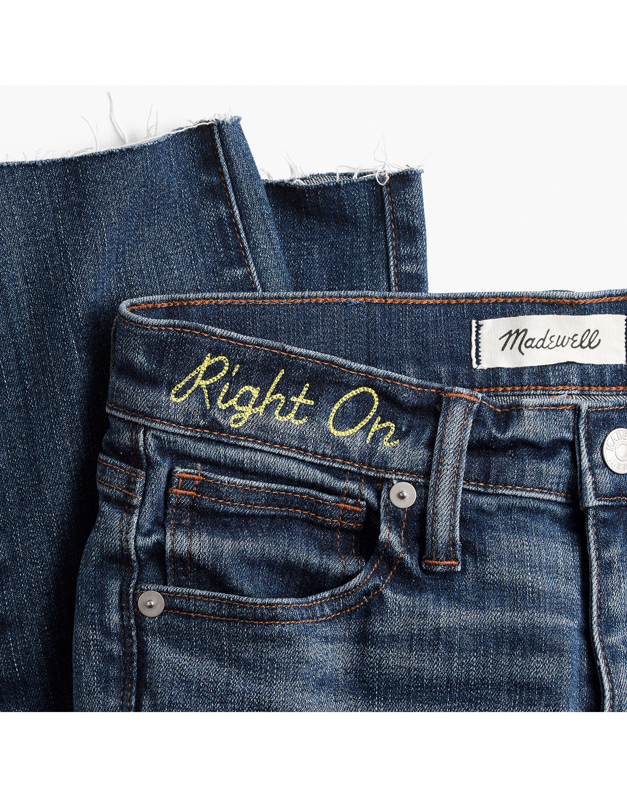 9" High-Rise Skinny Jeans Allegra Wash: Rip and Repair Edition | Madewell