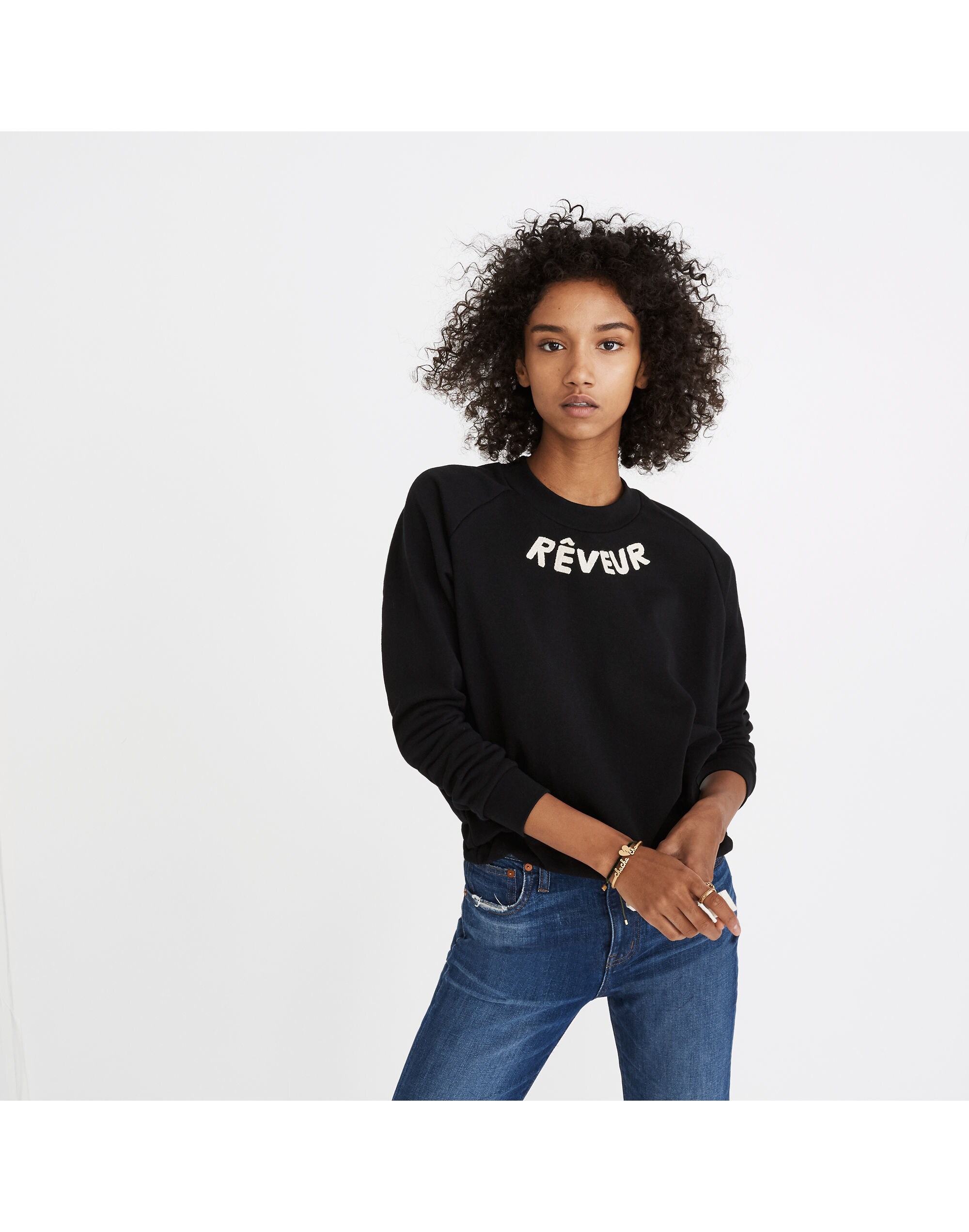 Reveur Drawstring Sweatshirt | Madewell