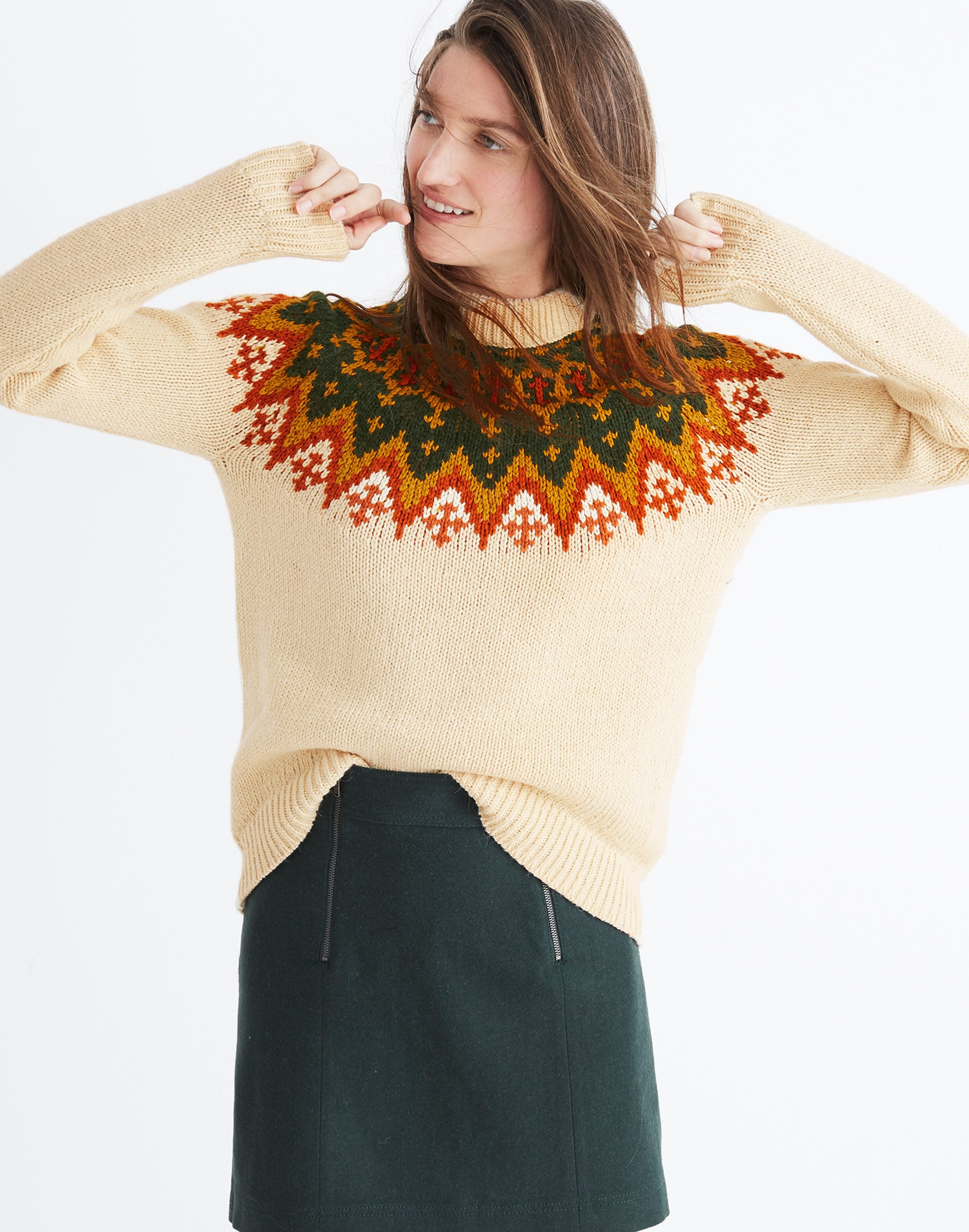 Fair Isle Pullover Sweater | Madewell