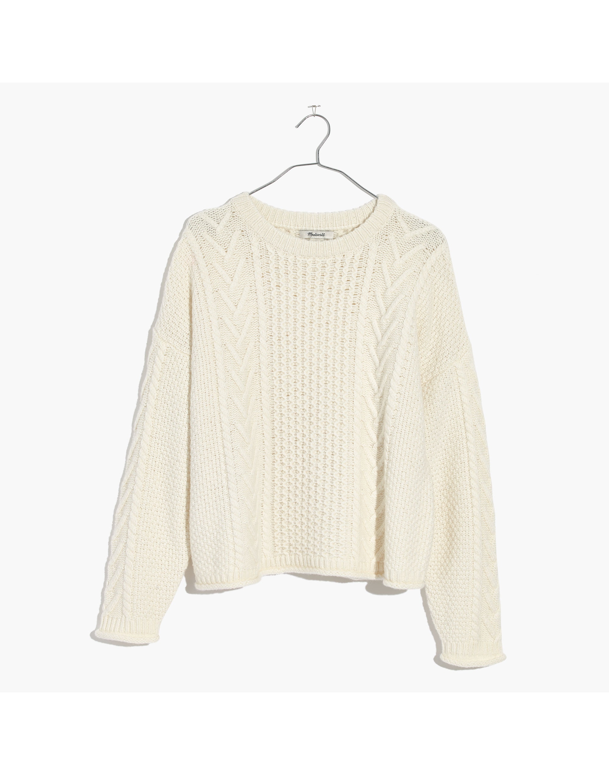 Cableknit Pullover Sweater | Madewell