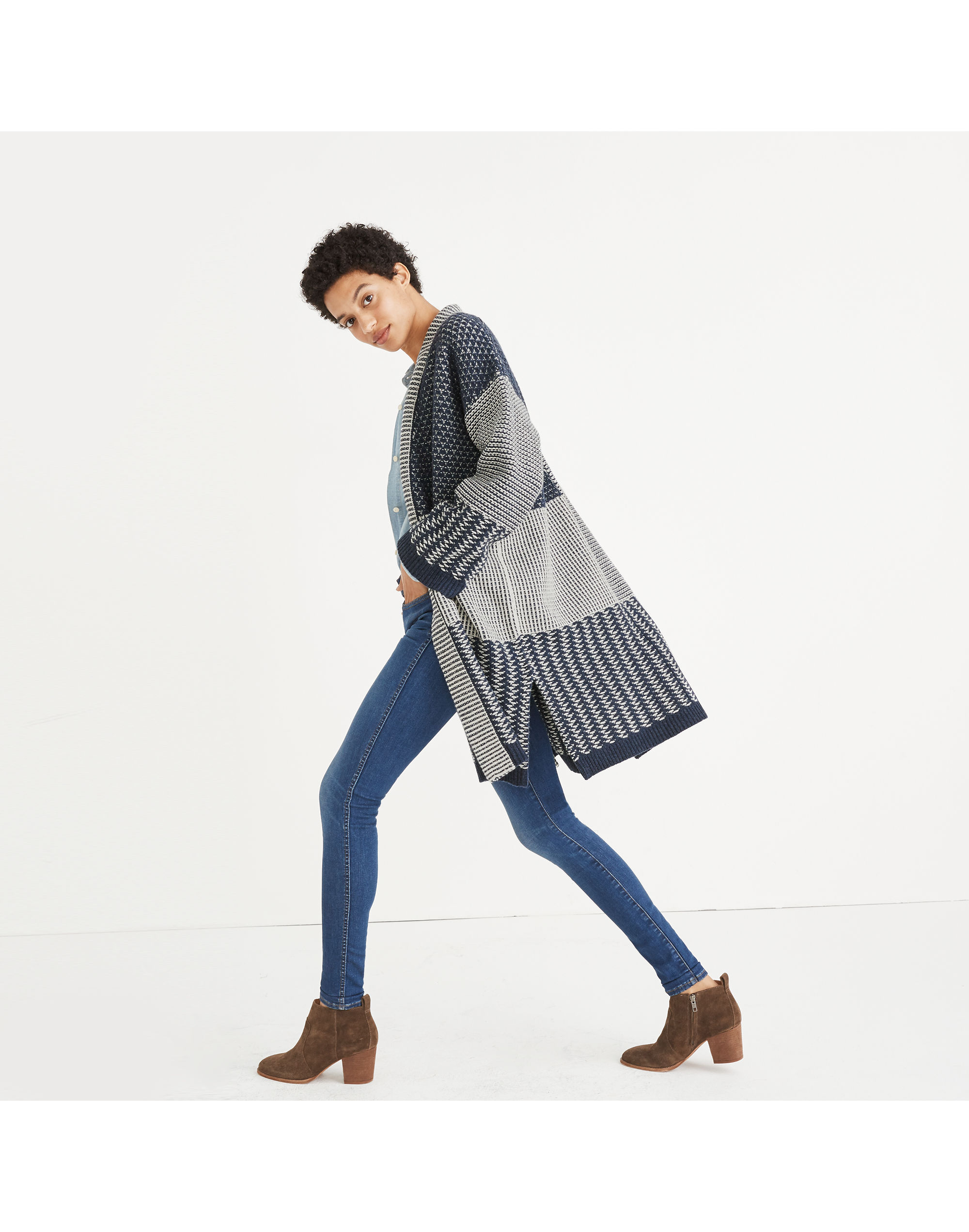 Collage Cardigan Sweater | Madewell