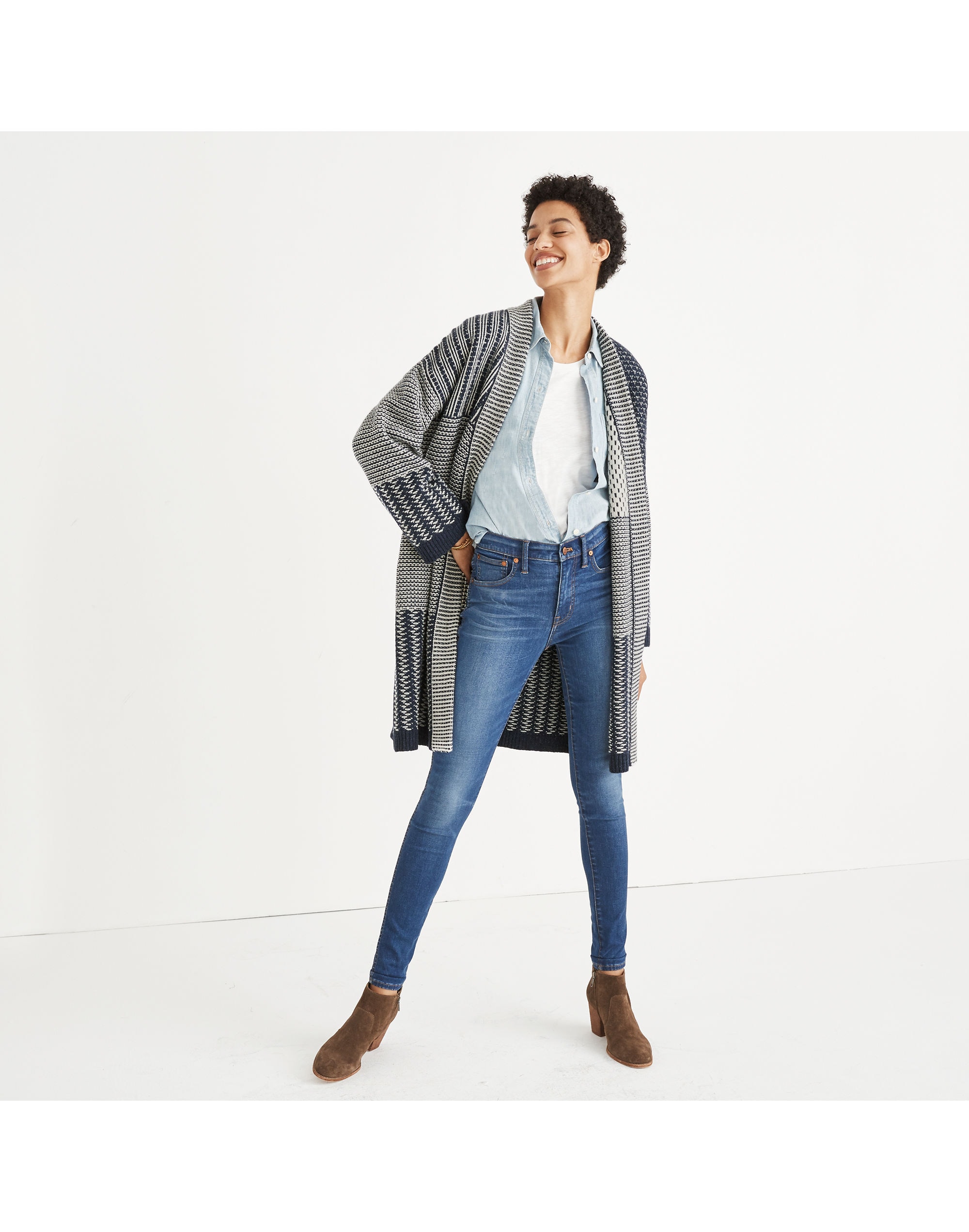 Collage Cardigan Sweater | Madewell