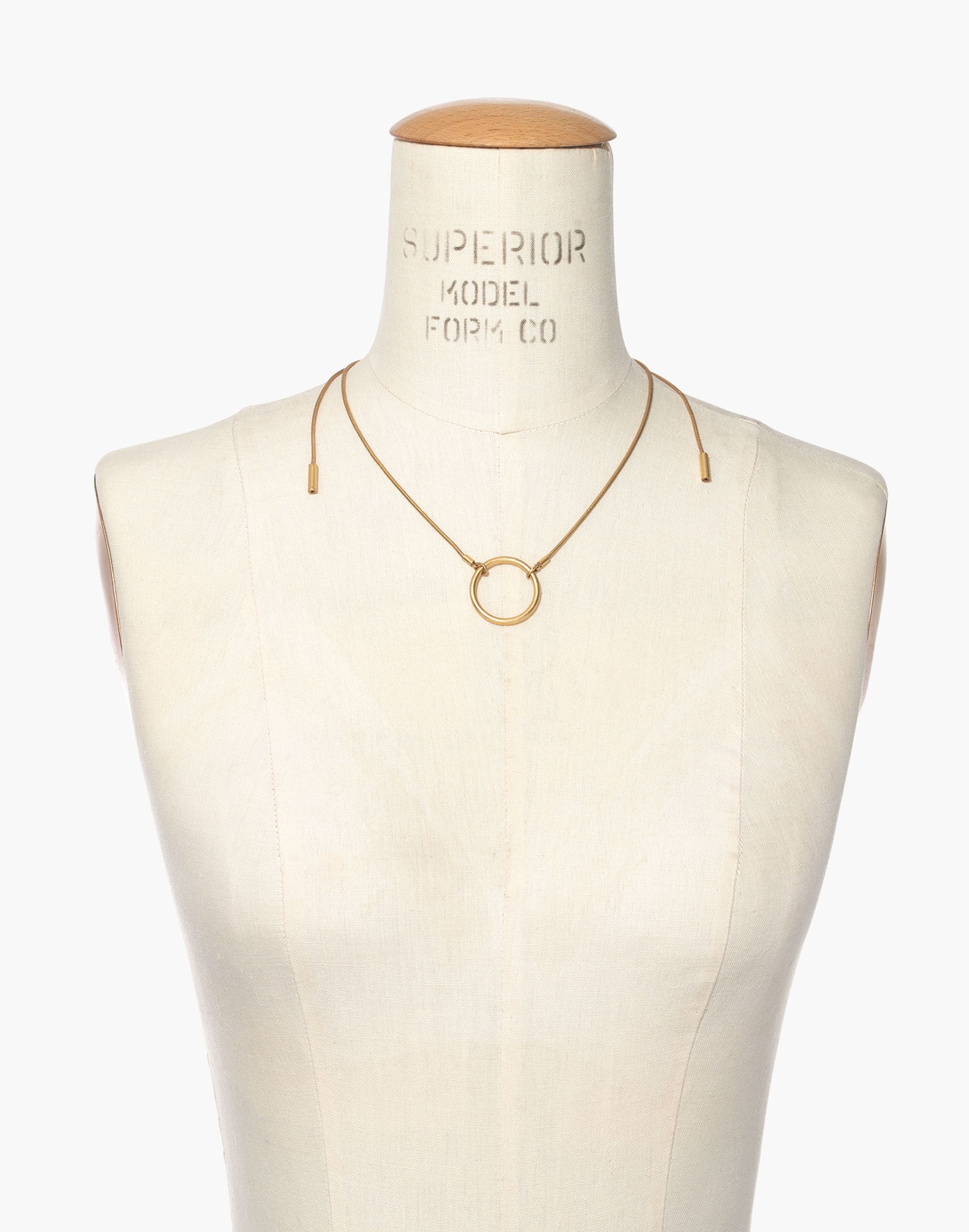 Adjustable Ring Choker Necklace | Madewell