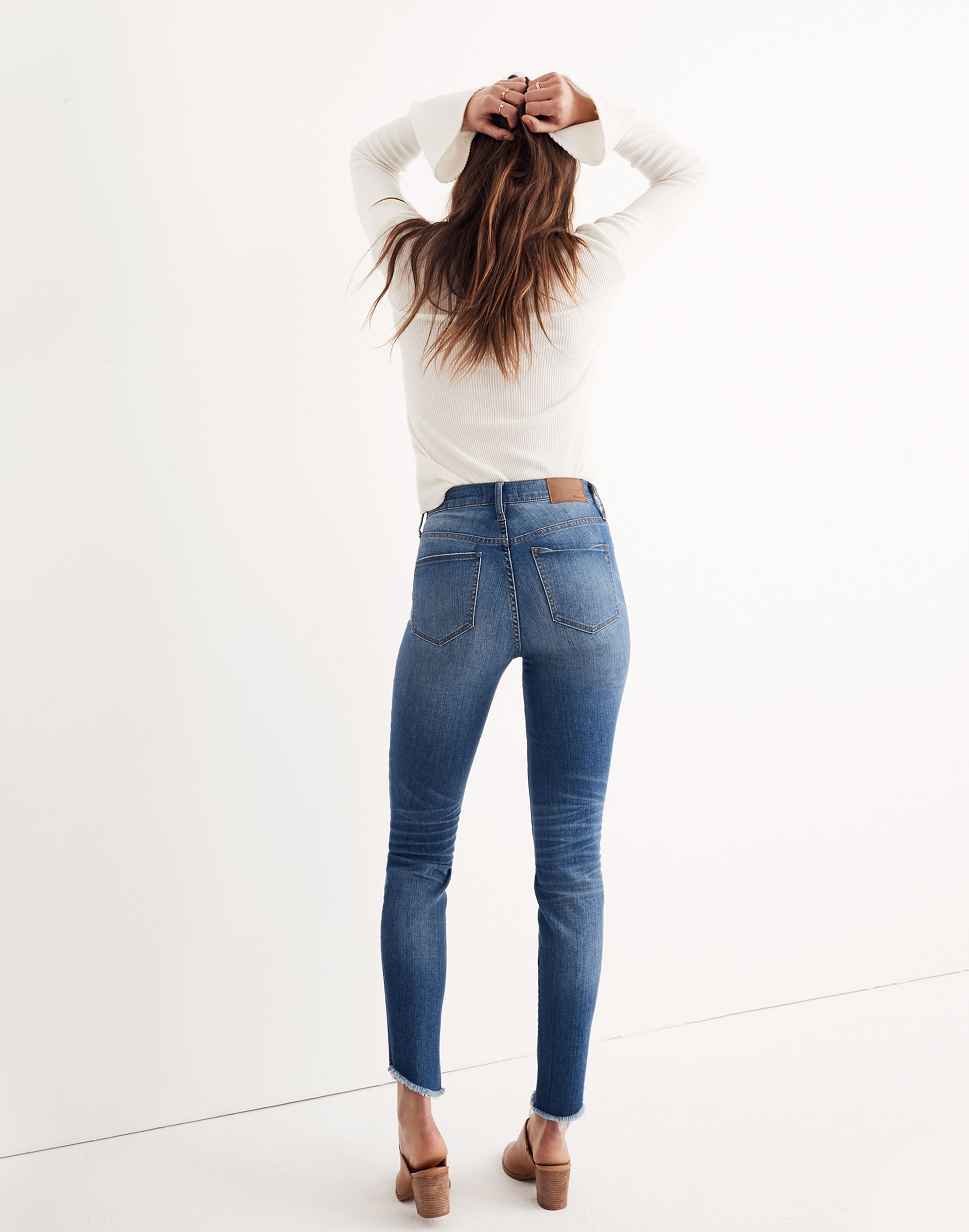 10" High-Rise Skinny Jeans: Tulip-Hem Edition | Madewell