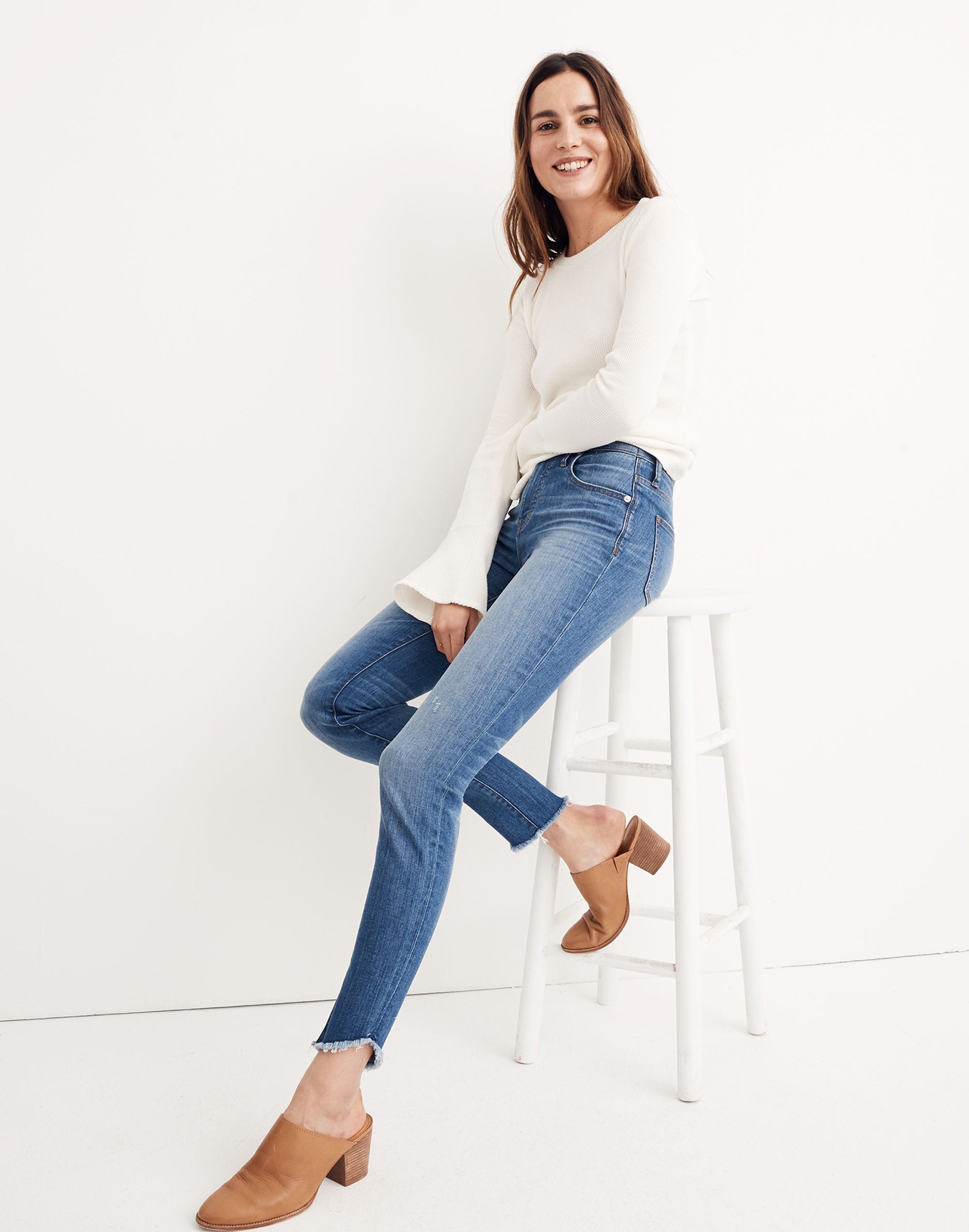 10" High-Rise Skinny Jeans: Tulip-Hem Edition | Madewell