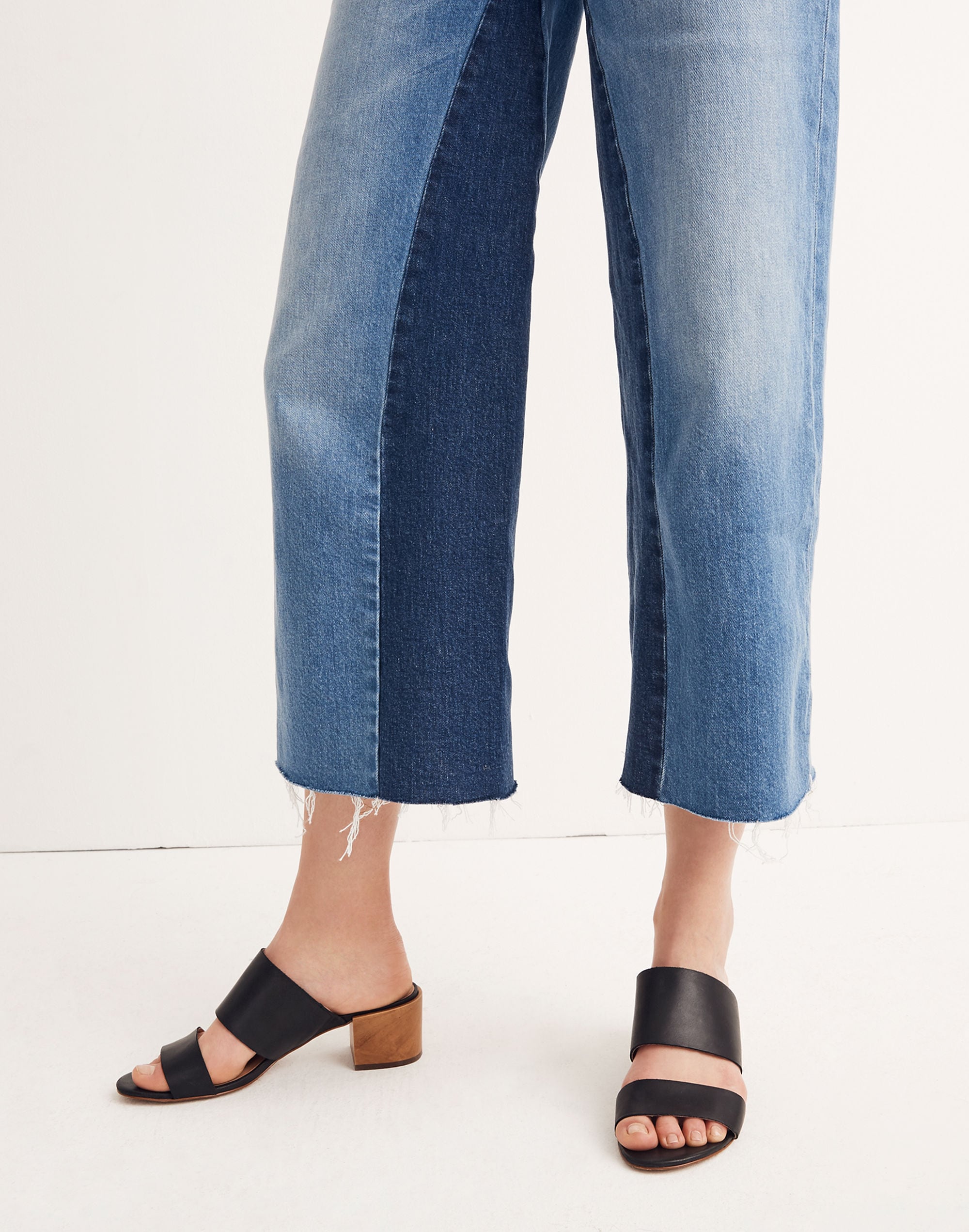 Wide-Leg Crop Jeans: Gusset Edition | Madewell