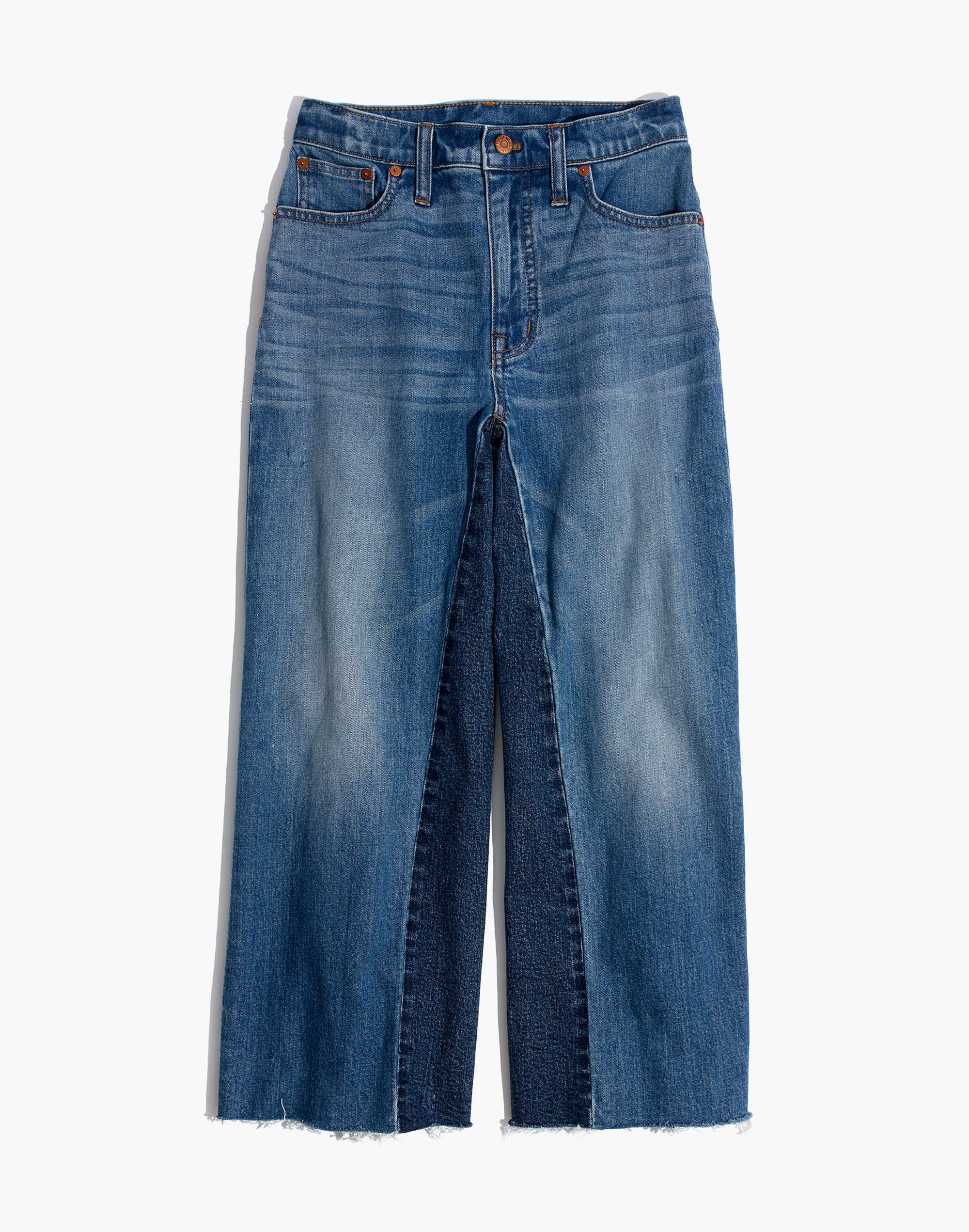 Wide-Leg Crop Jeans: Gusset Edition | Madewell