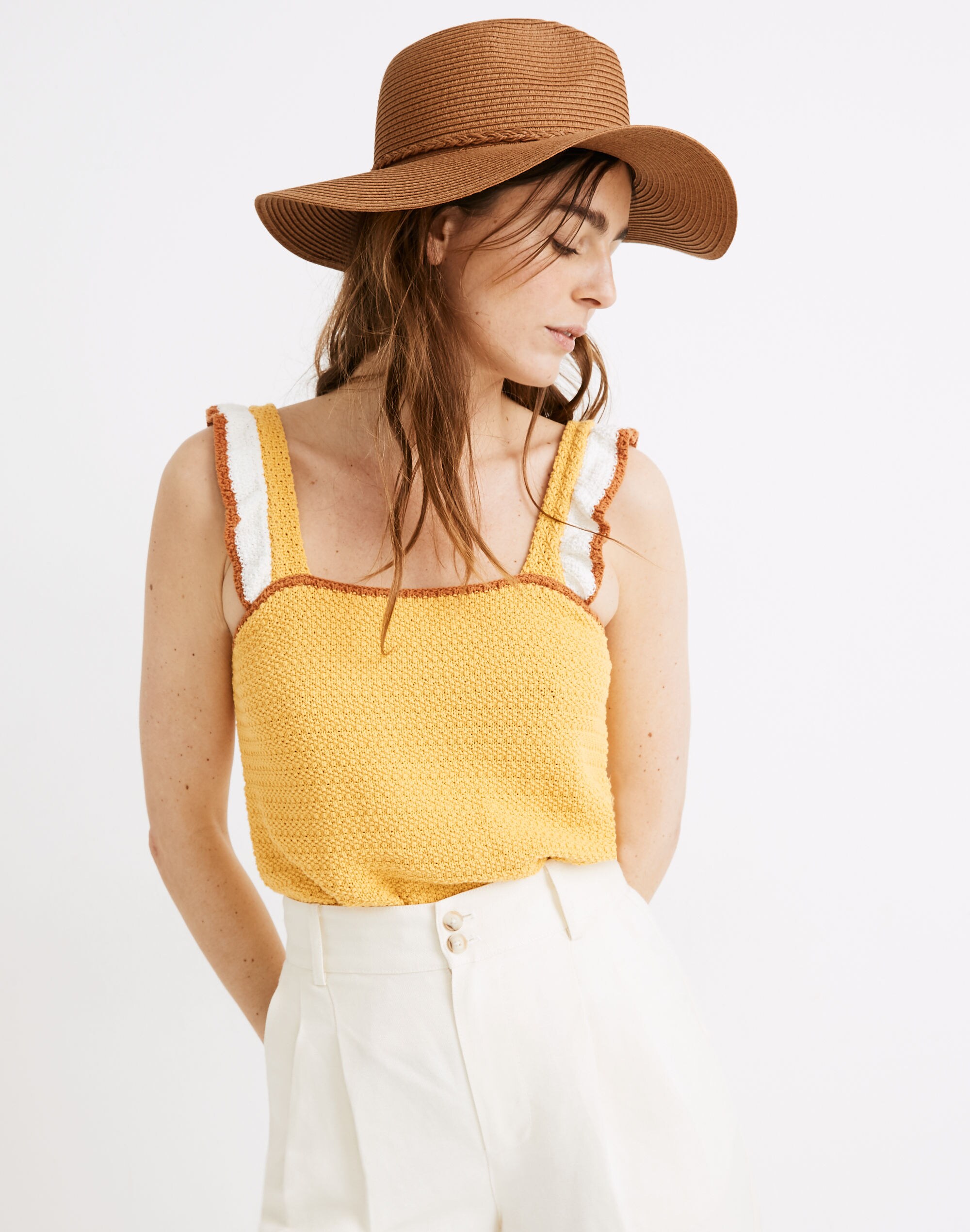 Packable Mesa Straw Hat | Madewell