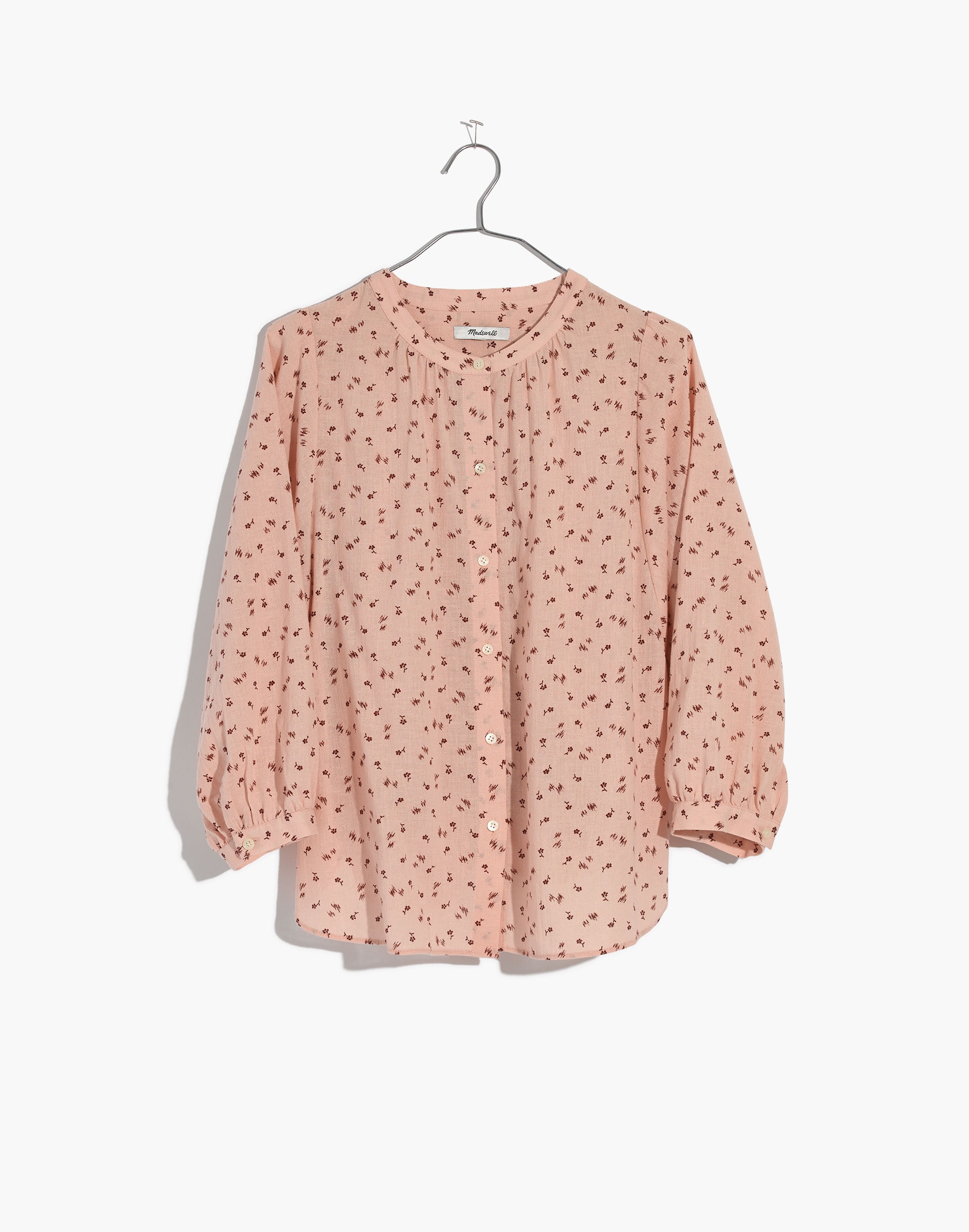 Peasant Top in Delicate Floral | Madewell