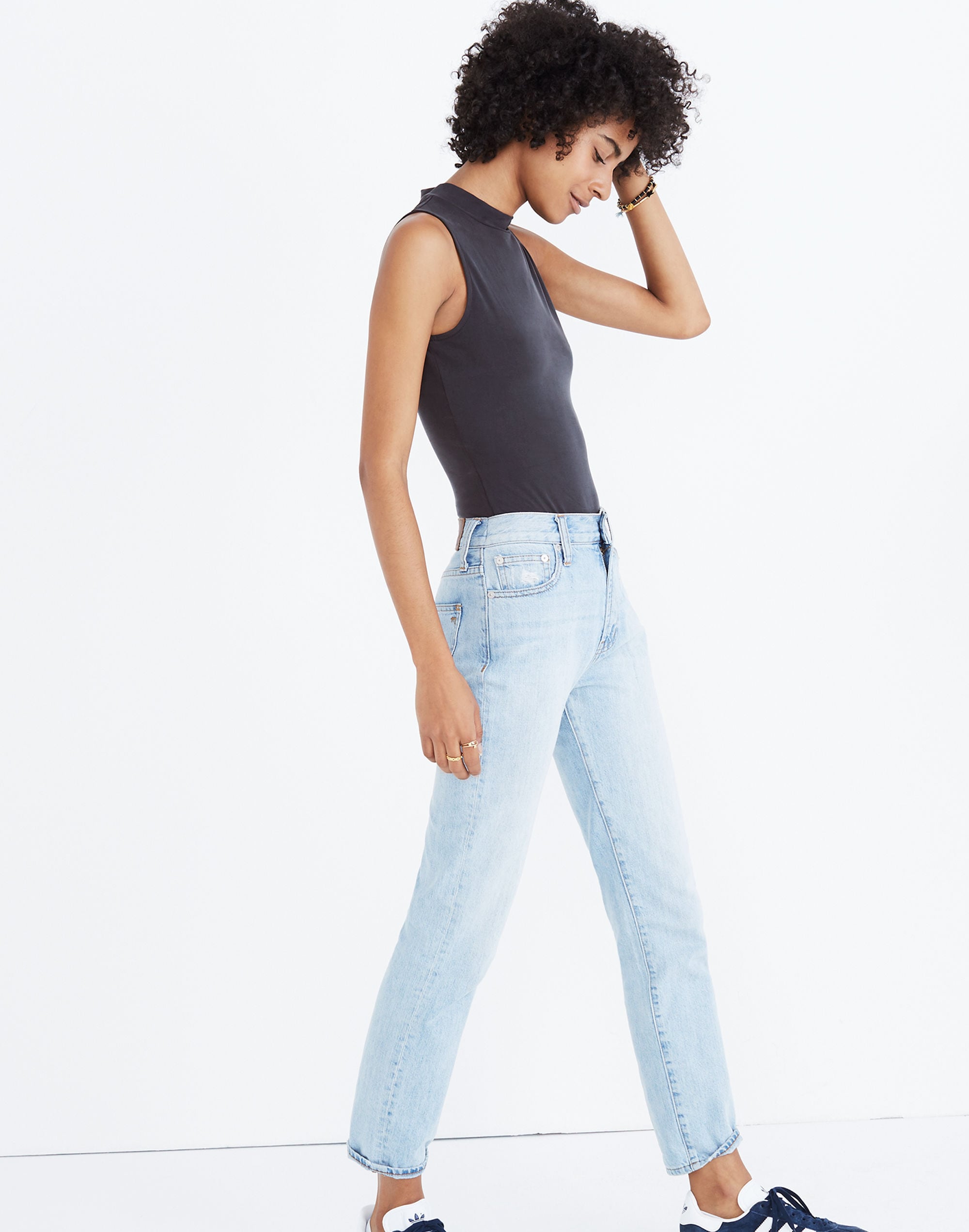 Mockneck Tank Bodysuit | Madewell