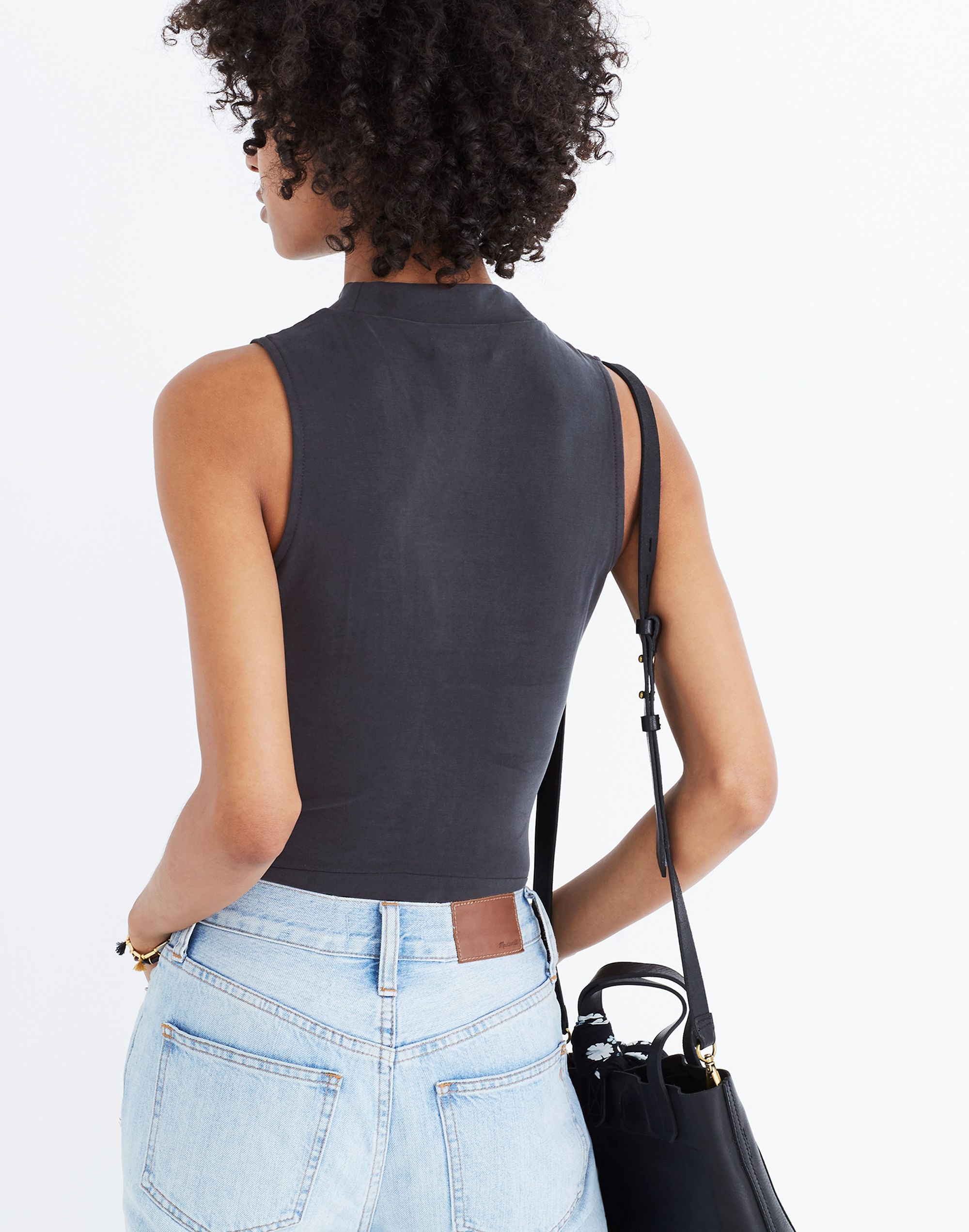 Mockneck Tank Bodysuit | Madewell