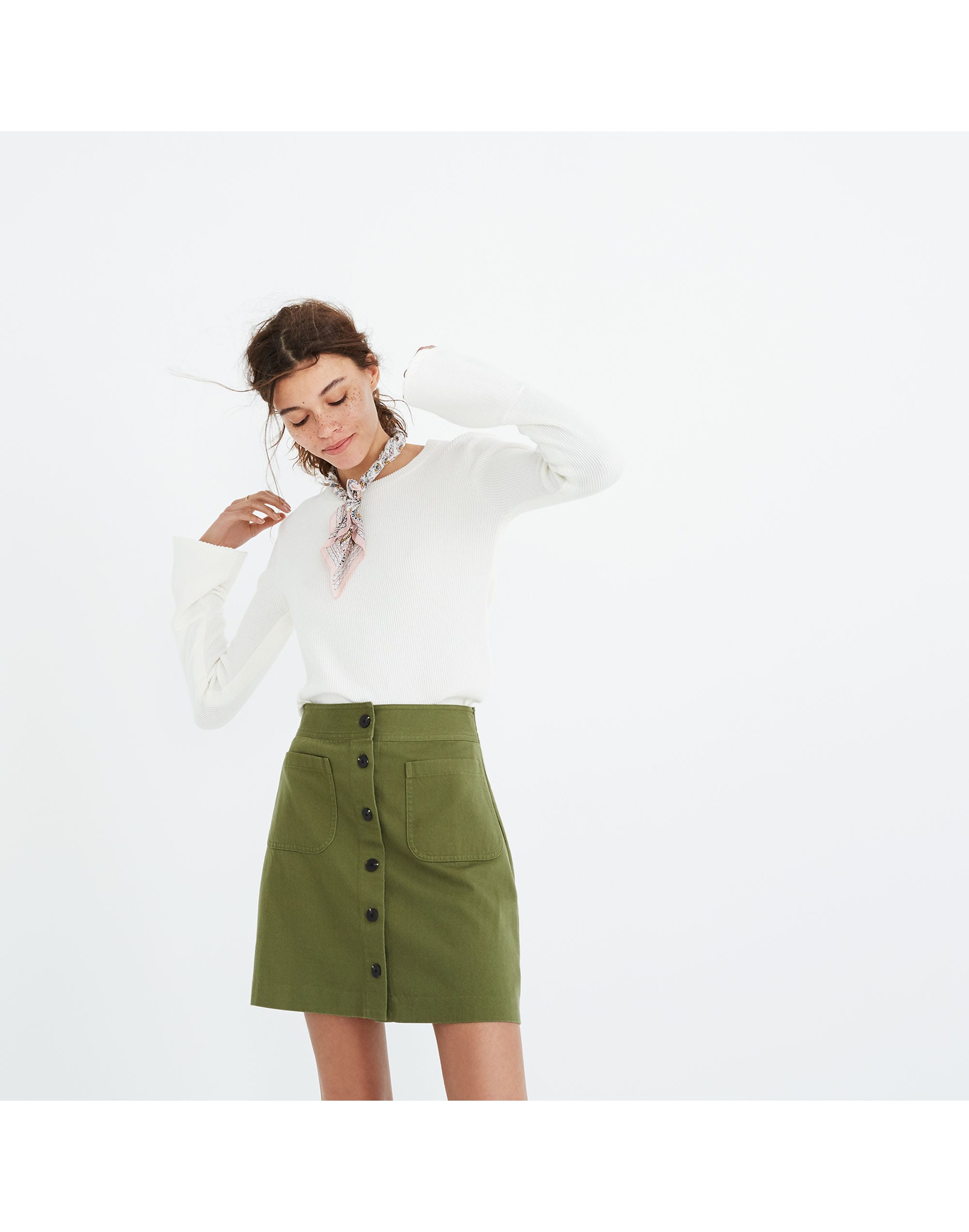 Station Mini Skirt | Madewell