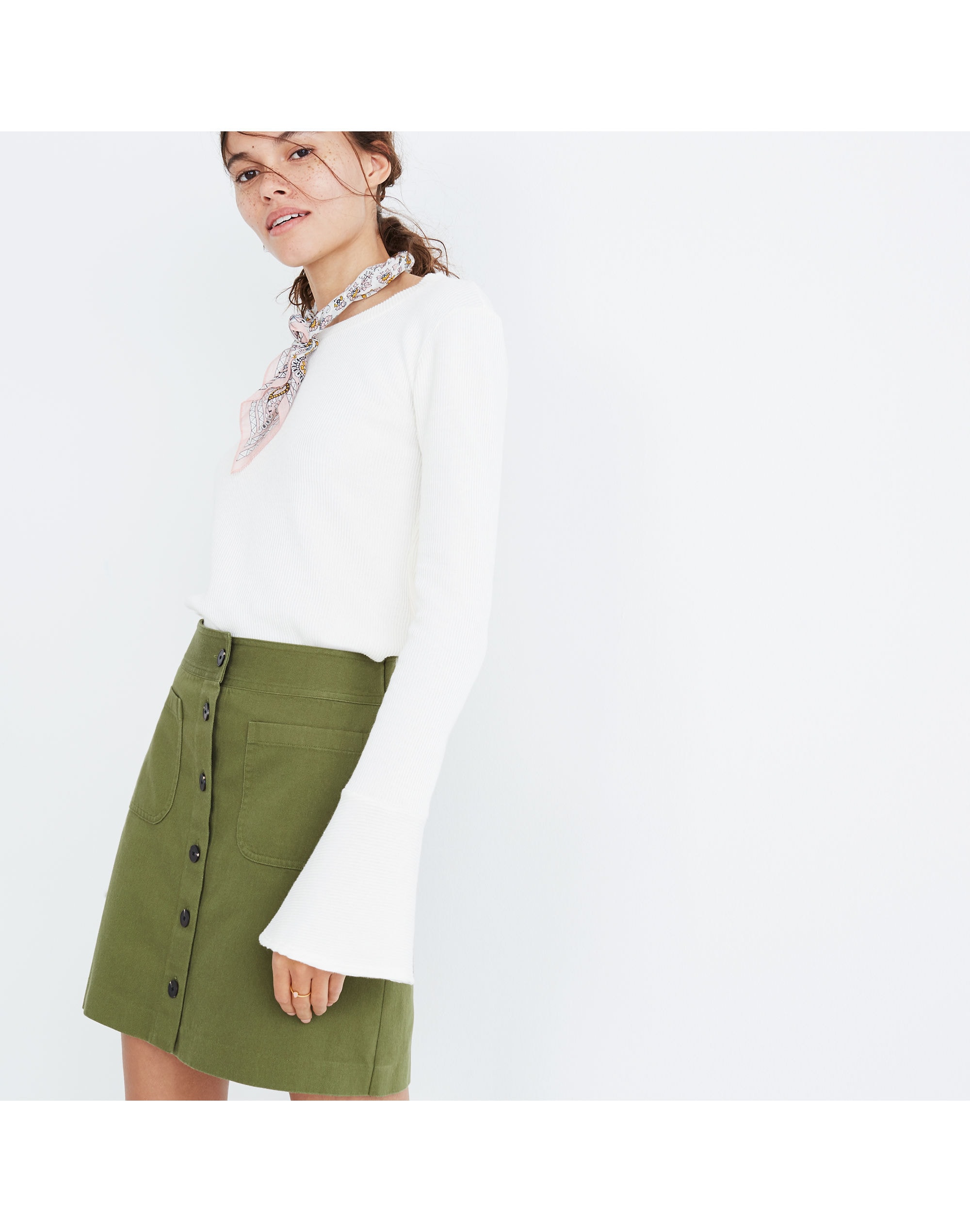 Station Mini Skirt | Madewell