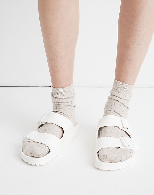Birkenstock Women's Arizona Sandals, 42 M, White