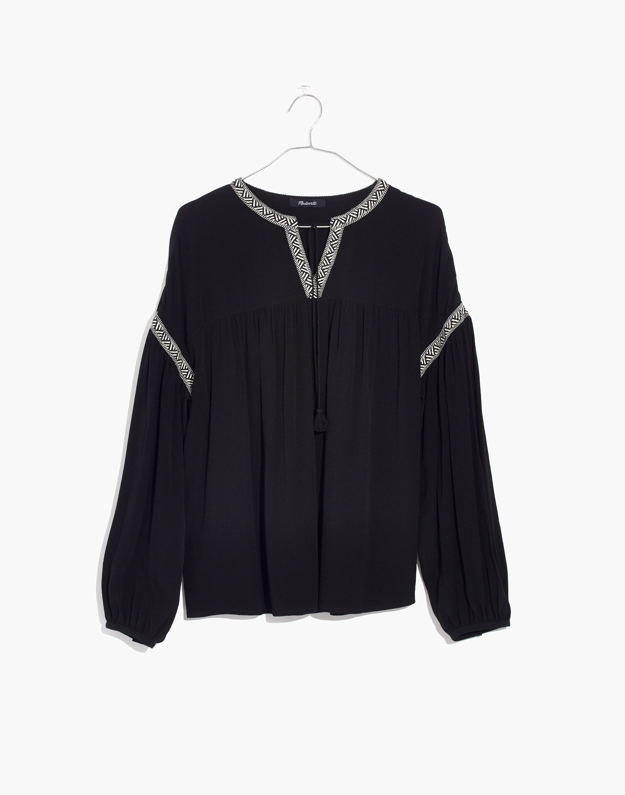 Blouson-Sleeve Top | Madewell