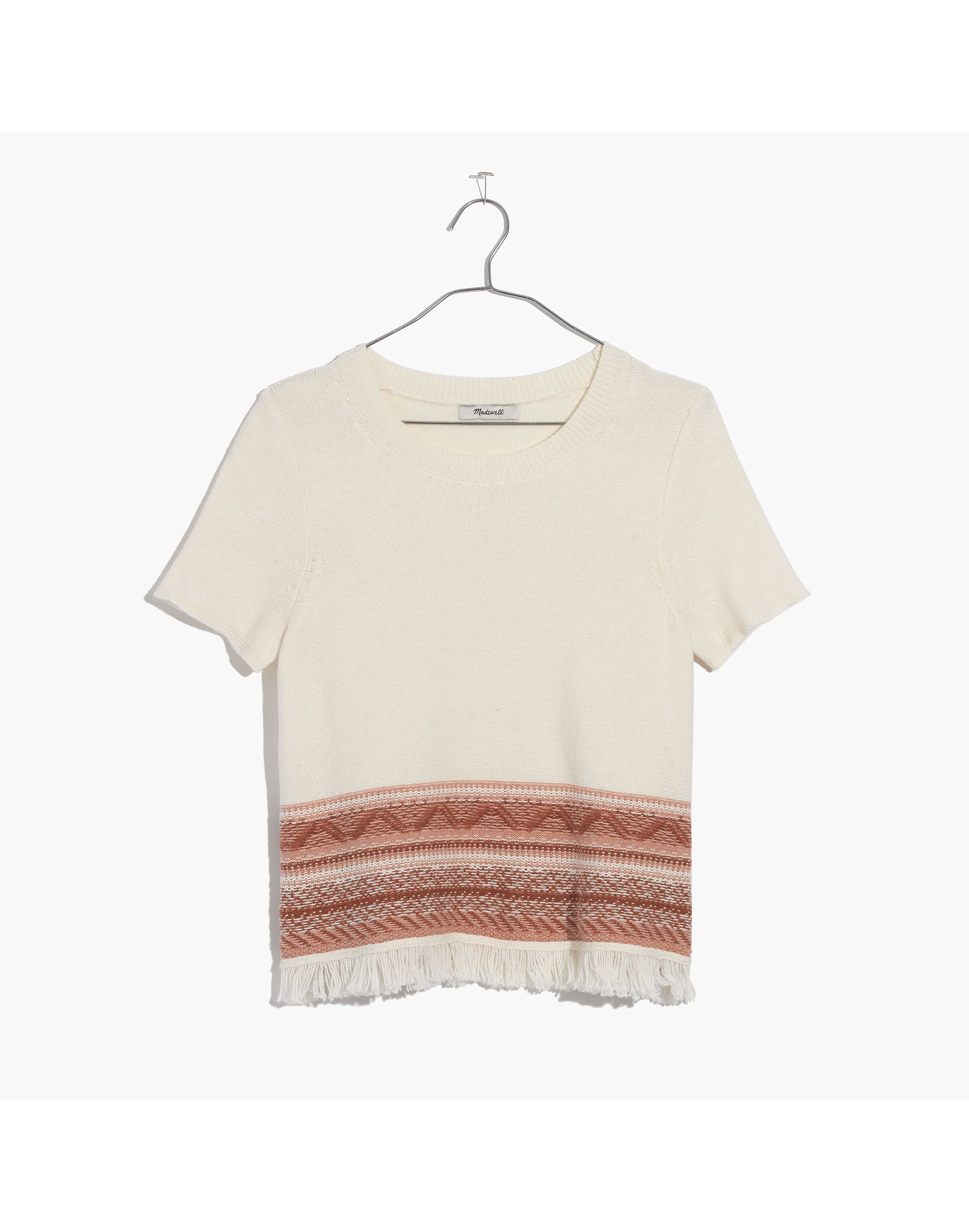 Fringed Medina Sweater Tee | Madewell